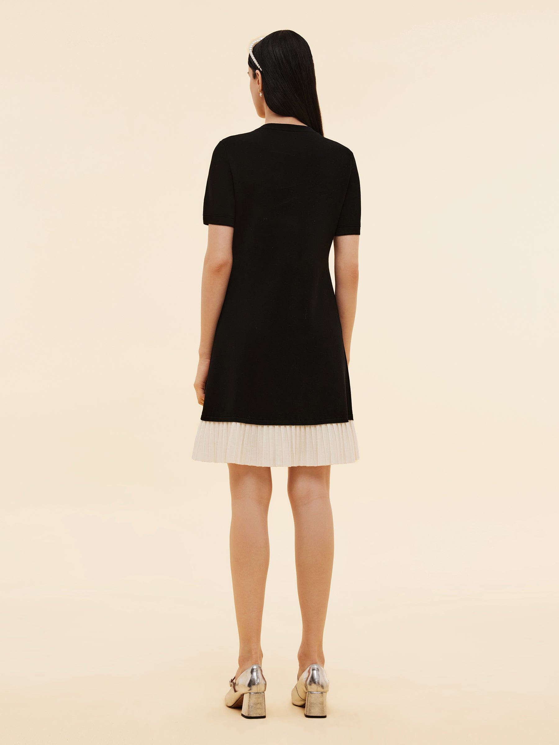 Camille | Tencel Blend Knit Mini Dress