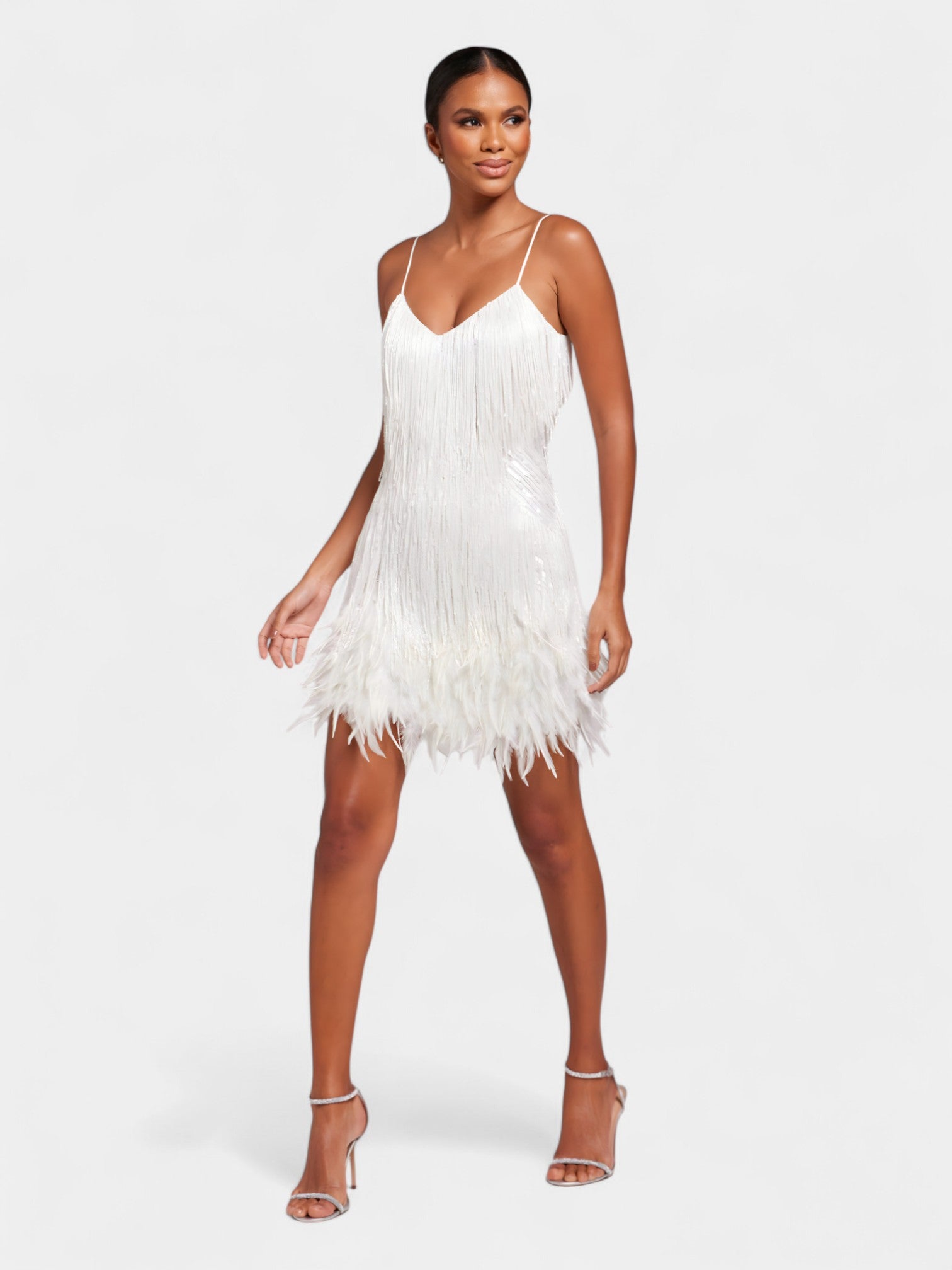 ALIRA MINI DRESS - IVORY