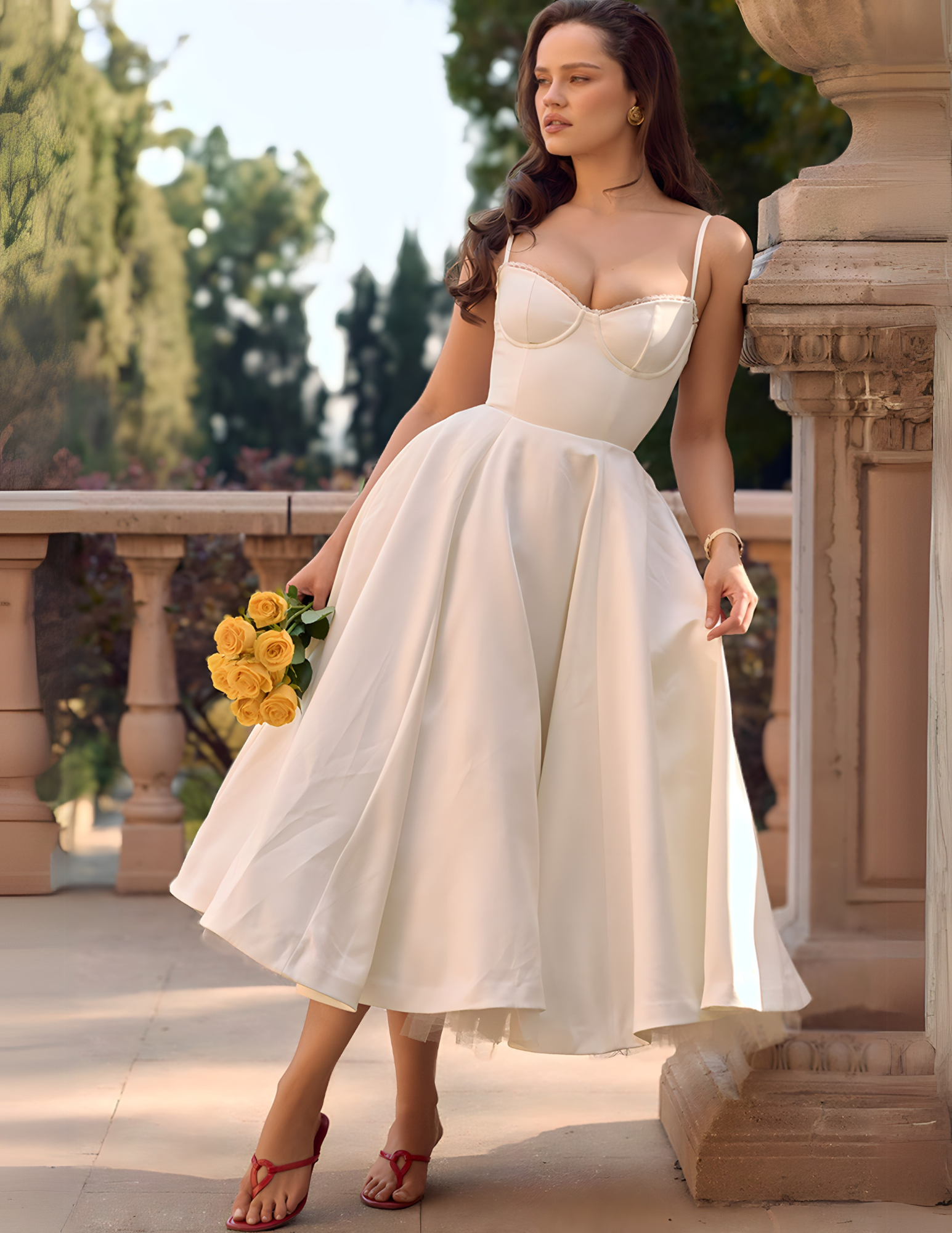 LUCIELLE MIDI DRESS