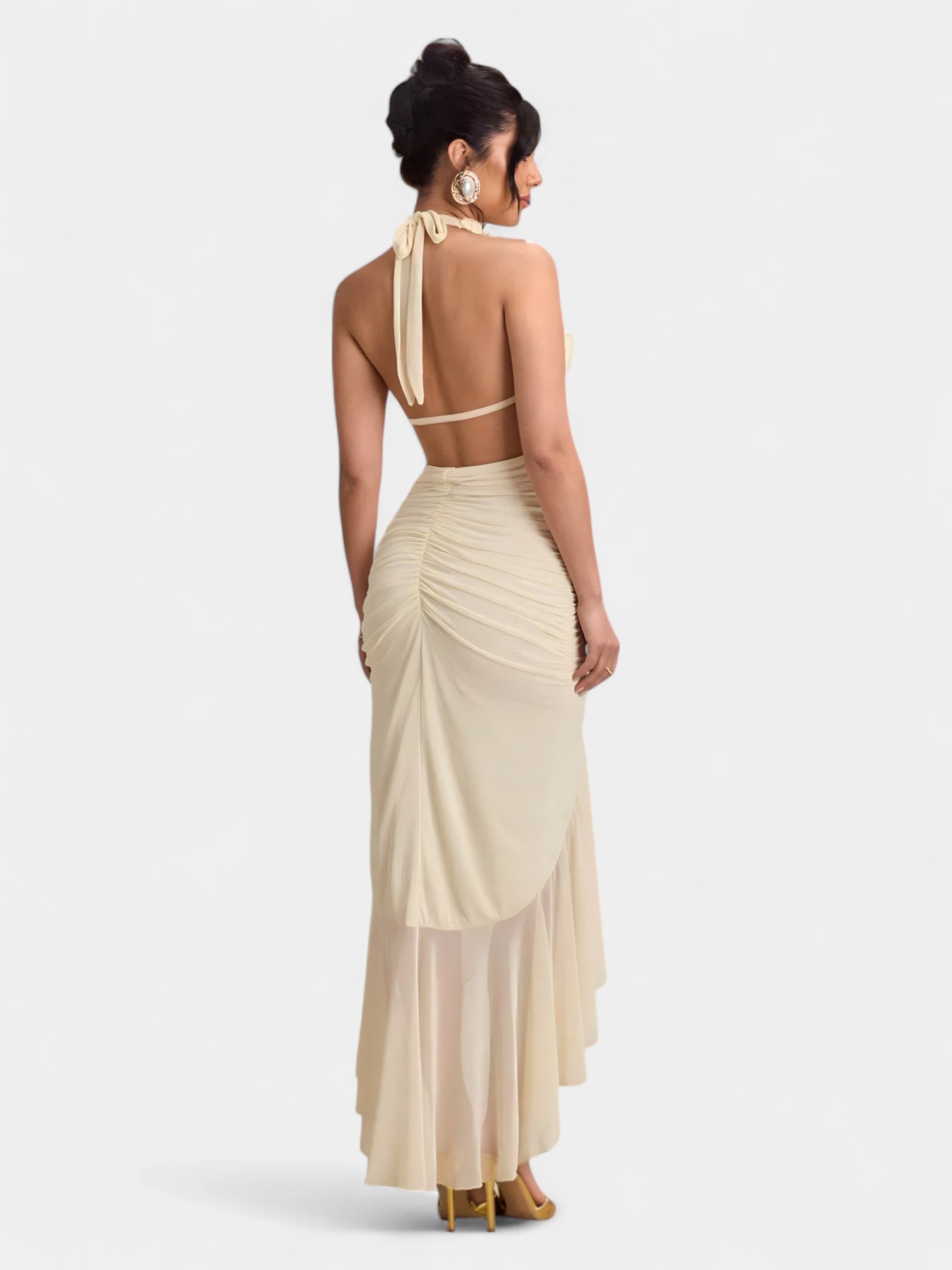 CASSIRA MAXI DRESS - AQUA