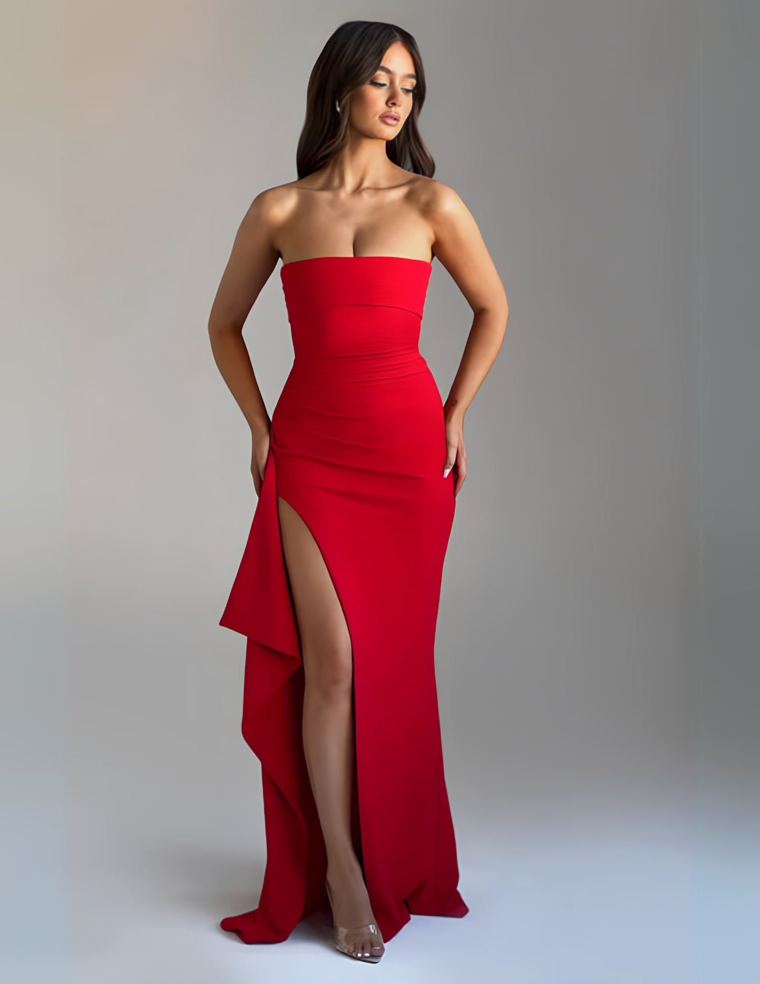 JORJA MAXI DRESS - BLUSH