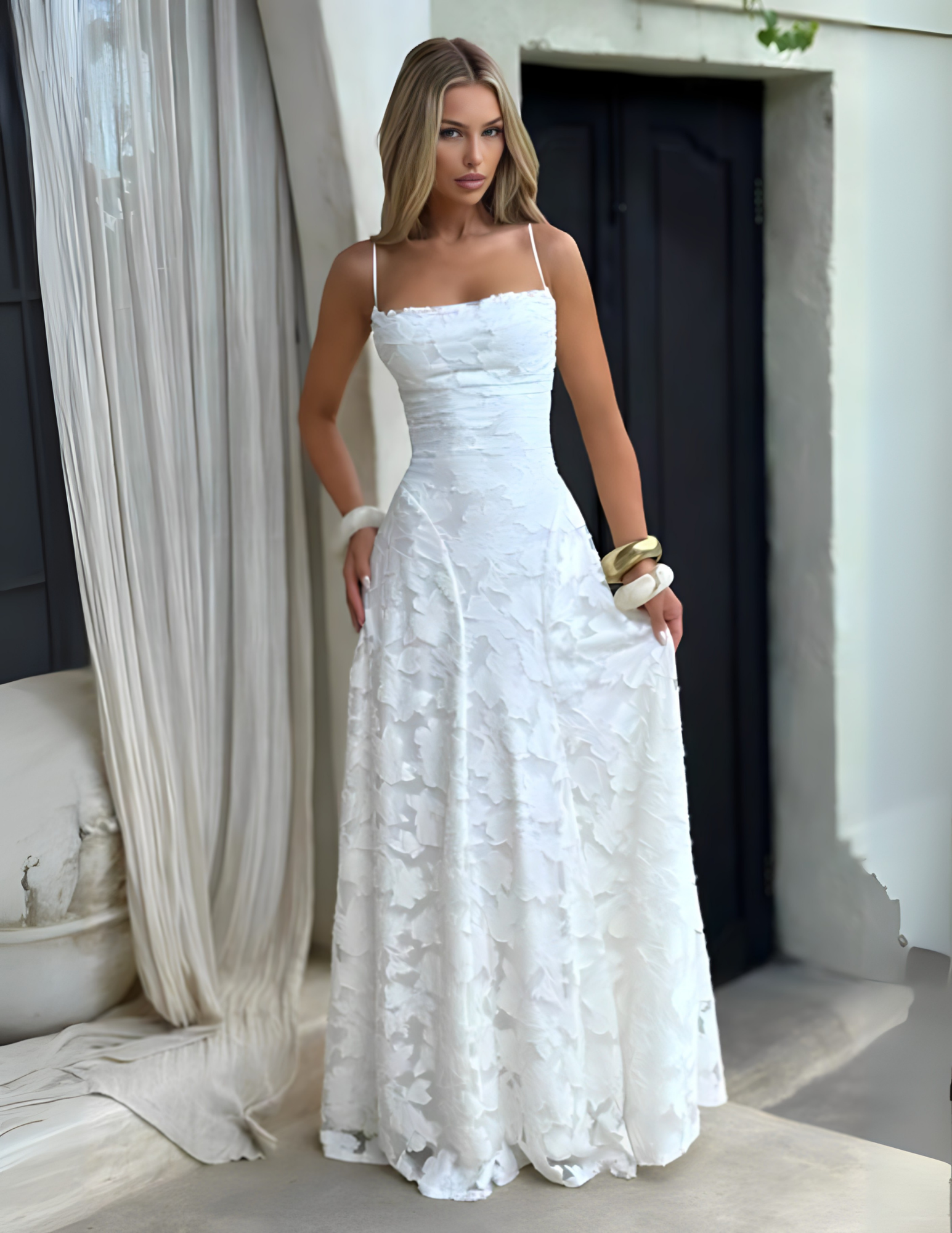 ADALIA MAXI DRESS - BLUSH