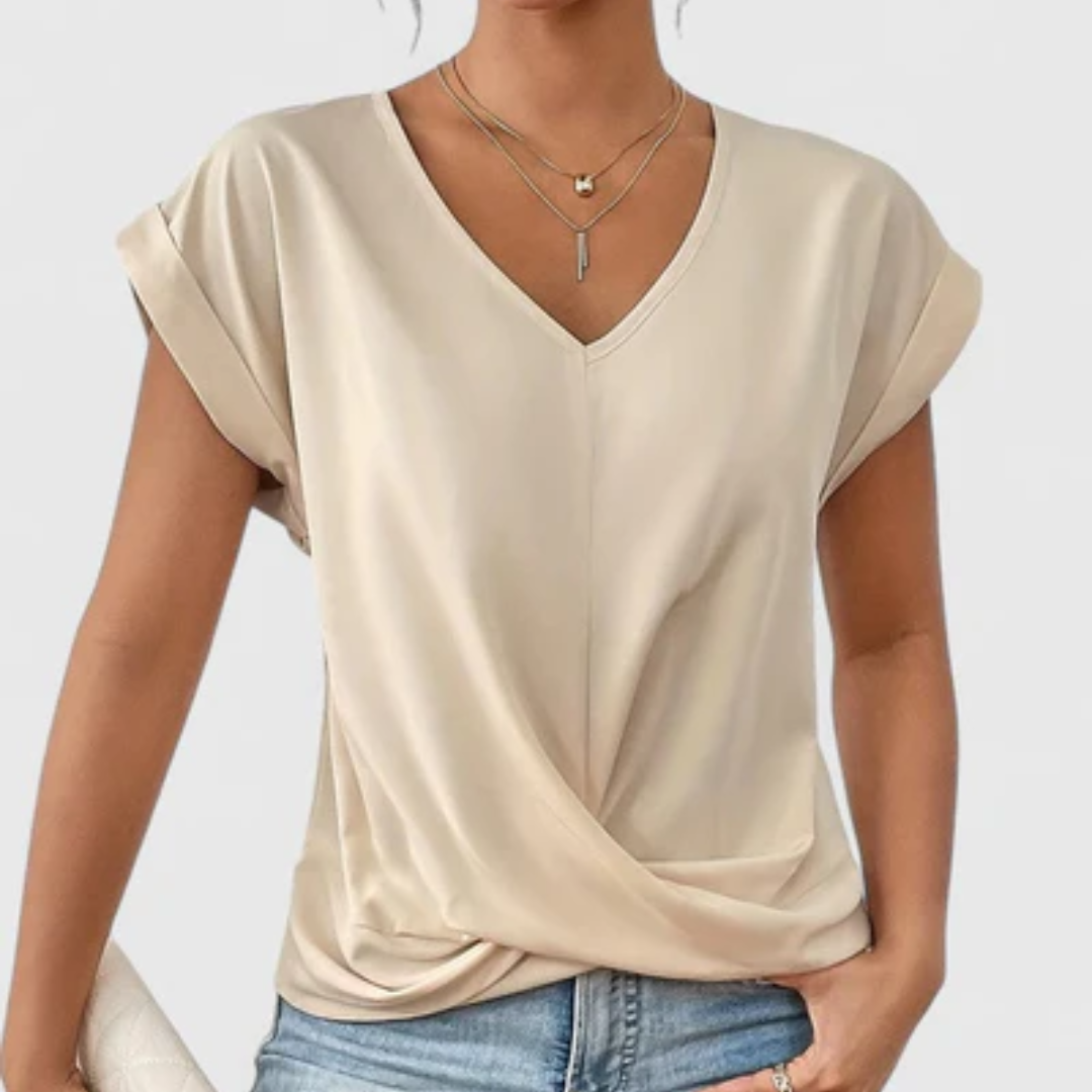 Mahrianne | Comfortable V-Neck Top