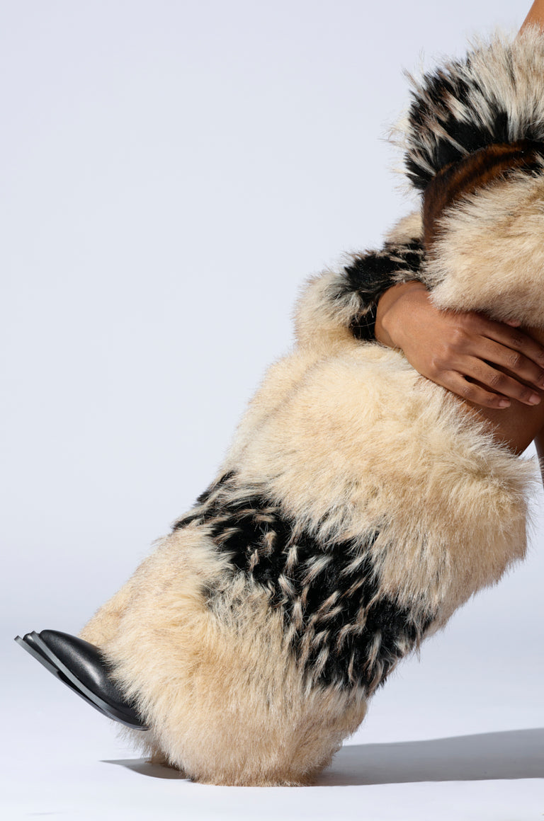 The Monroe “Evelyn” Winter Fur Stiletto Boot