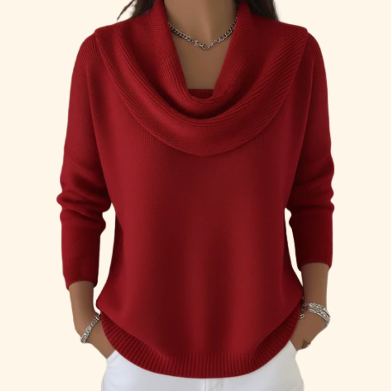 Eliza - Sweater With A Collar