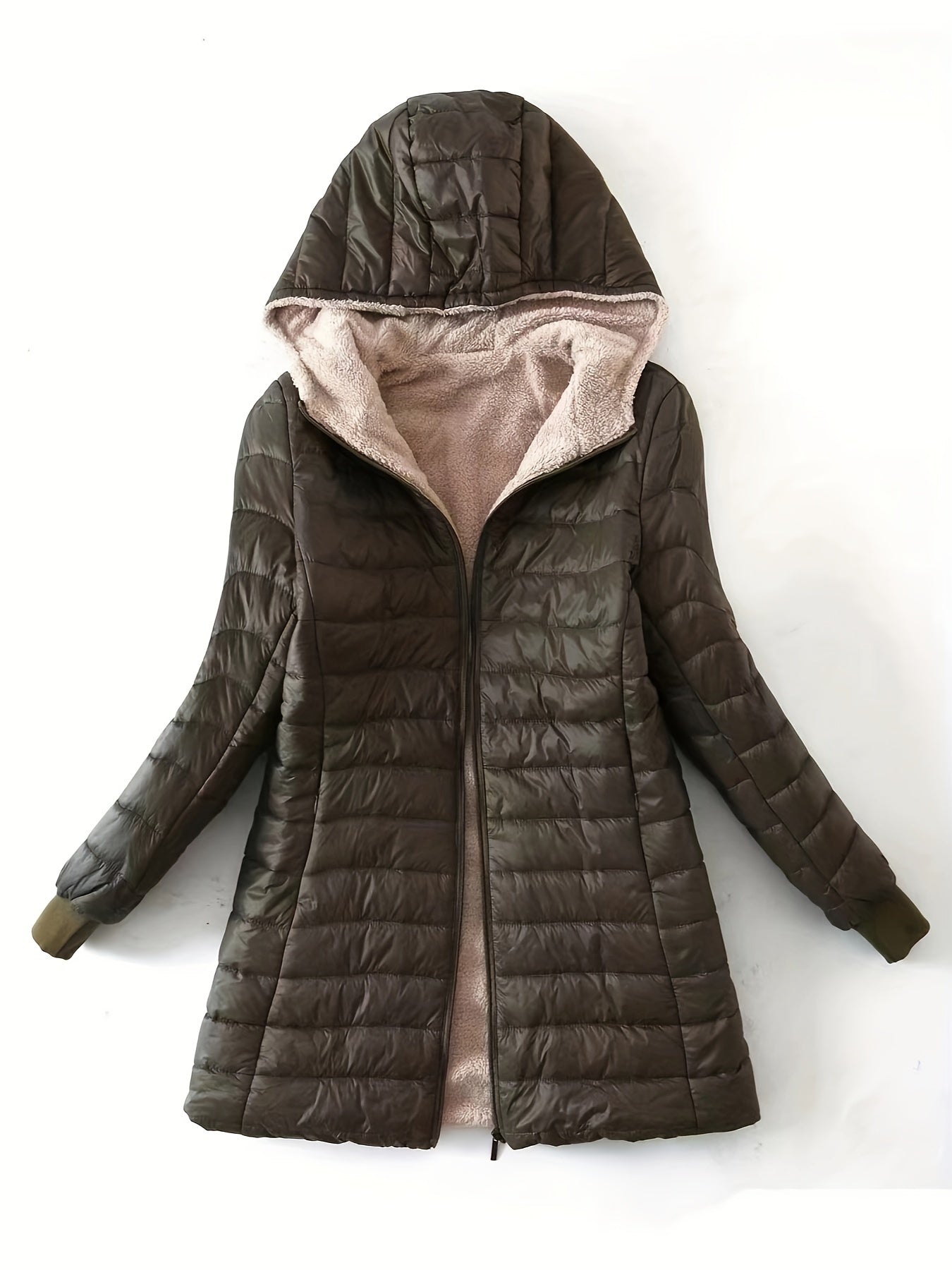Clara - Warm Winter Hooded Puffer Jacket