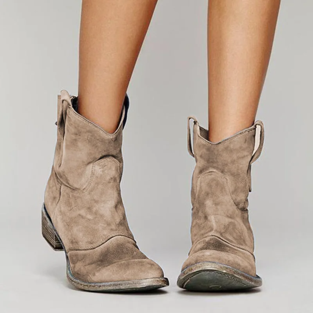 Nyra | Chic Suede Ankle Boots