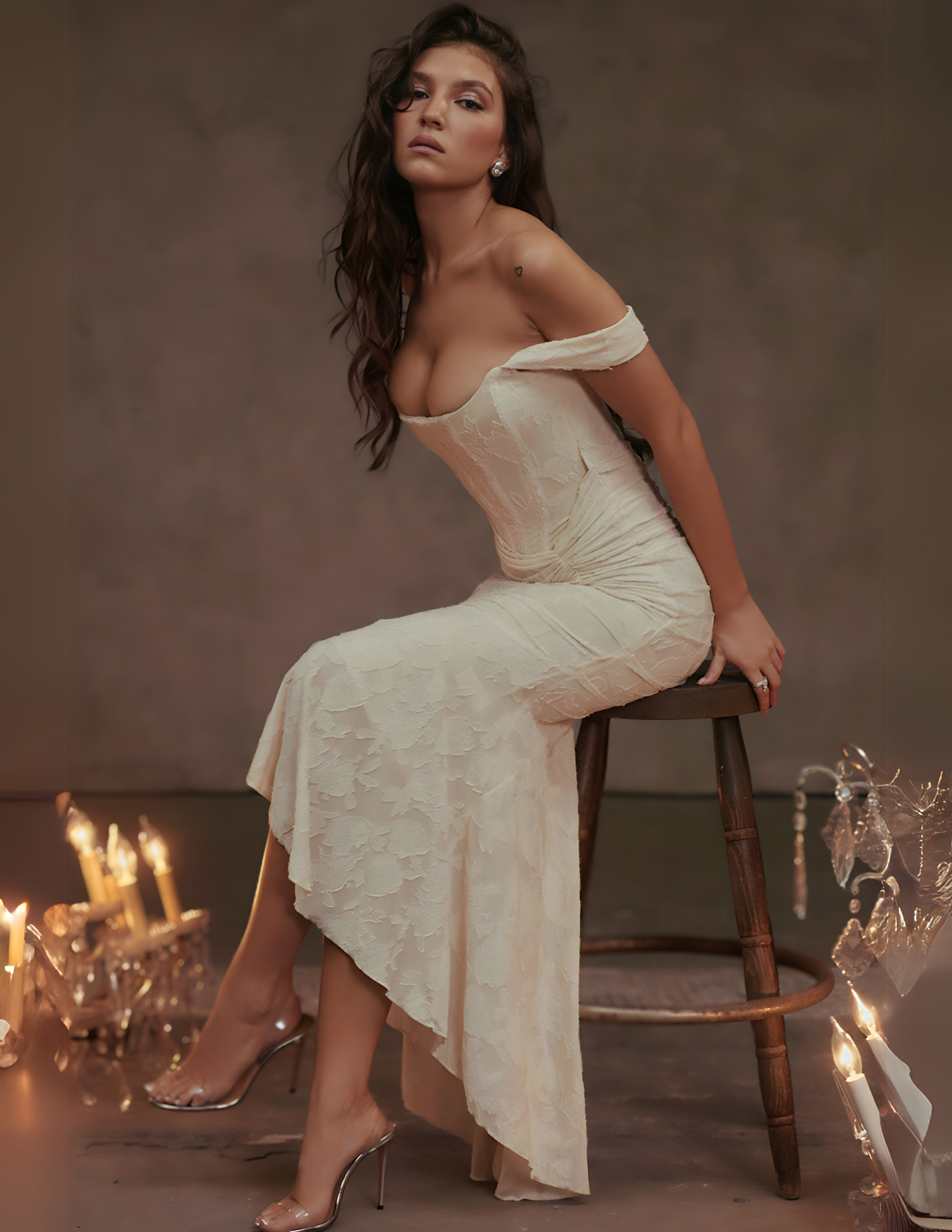 TINA MAXI DRESS - BABY BLUE