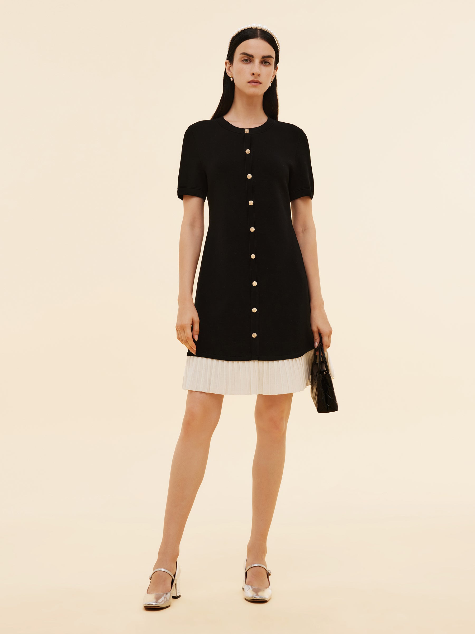 Camille | Tencel Blend Knit Mini Dress