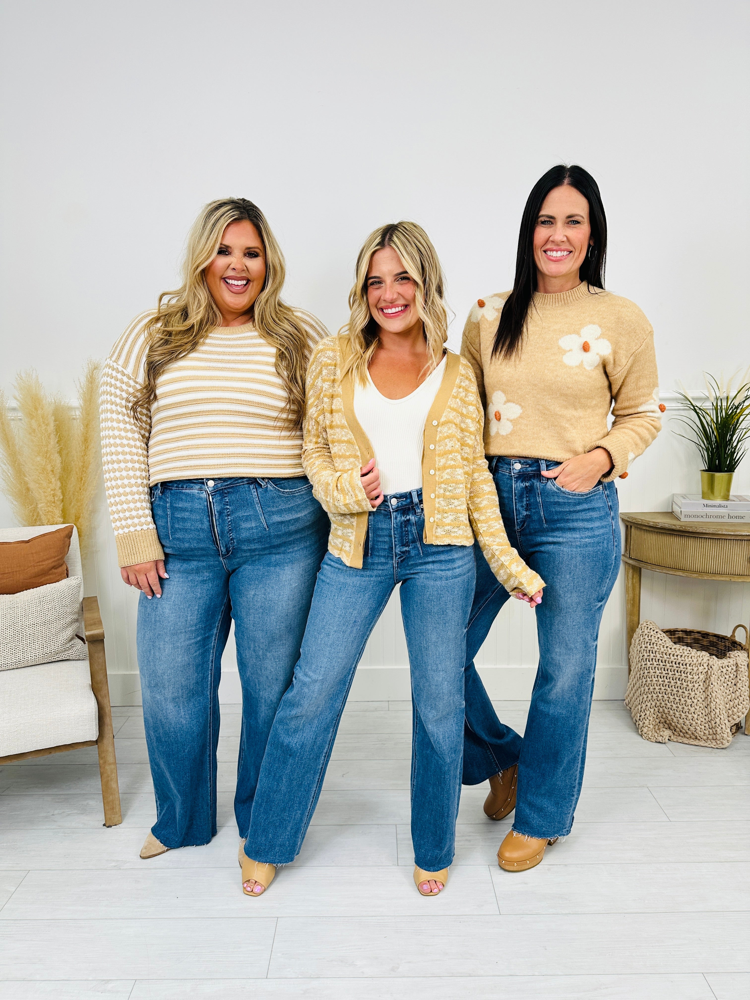 Chloe | Slimming wide leg jeans