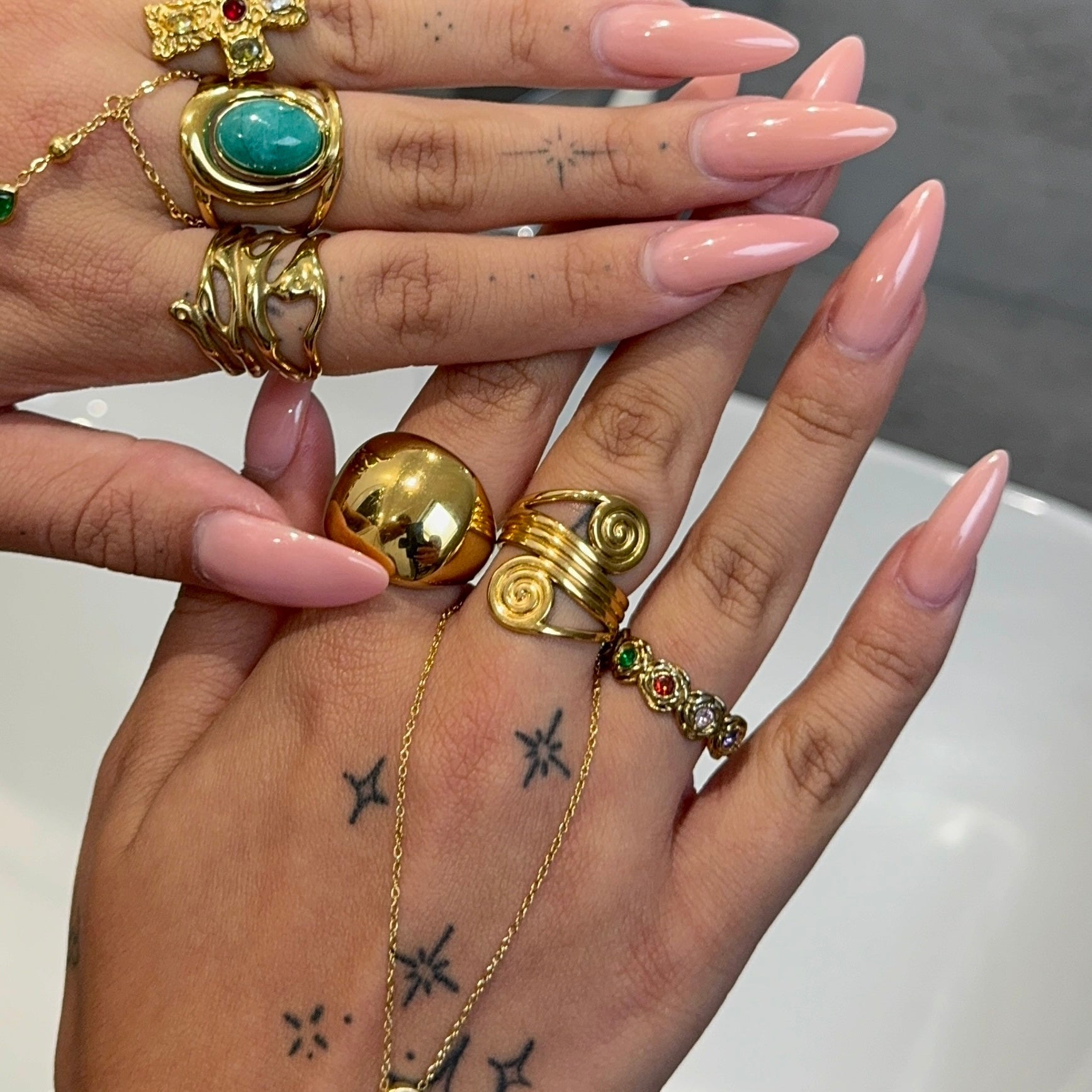 Apollo Gold Ring