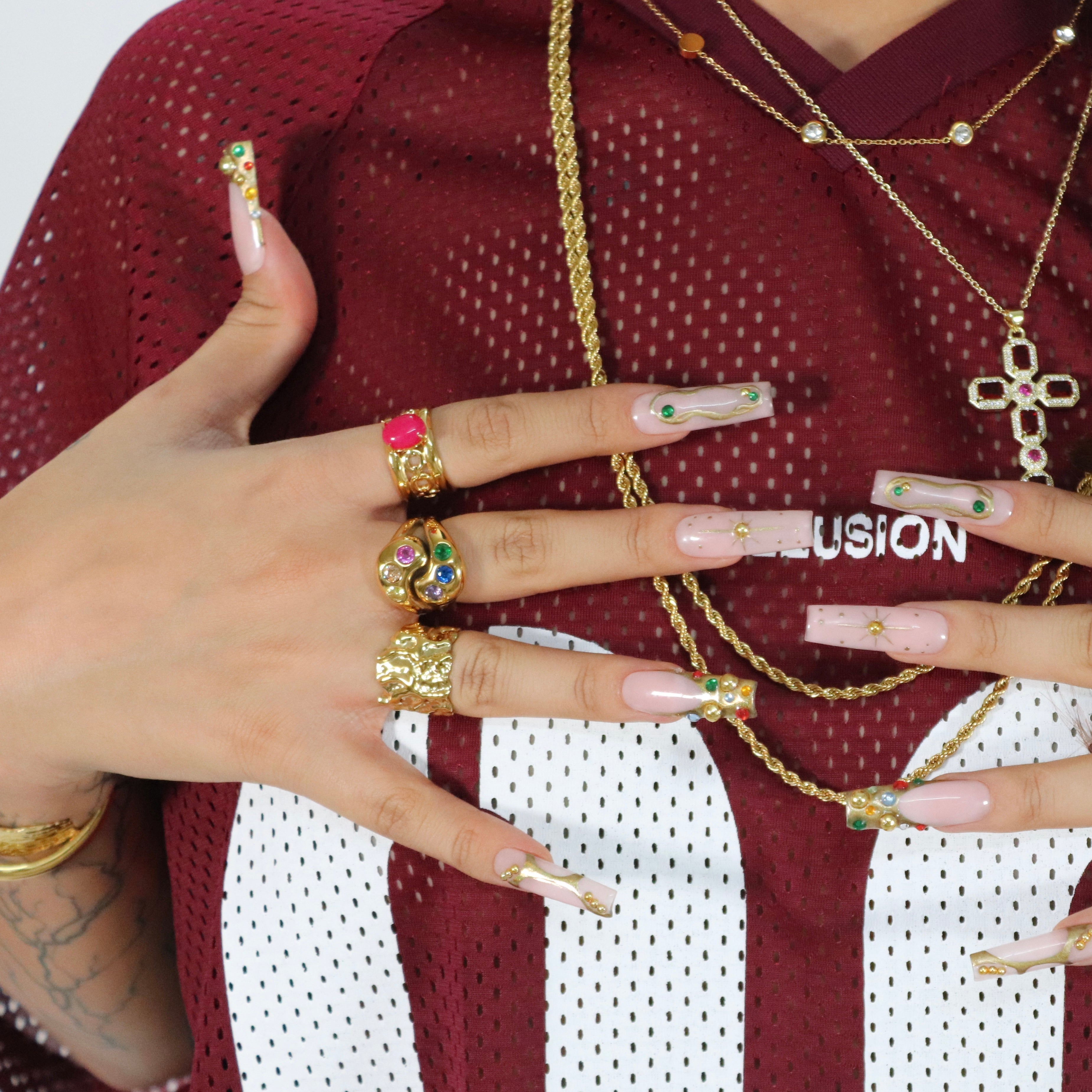 Colour Splash Gem Ring