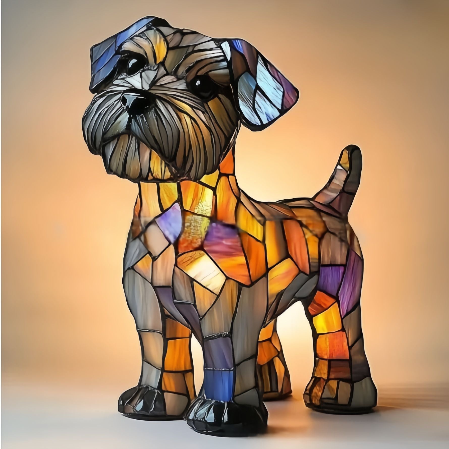 Dex | Dog Lamp Magisk in Colored Glass