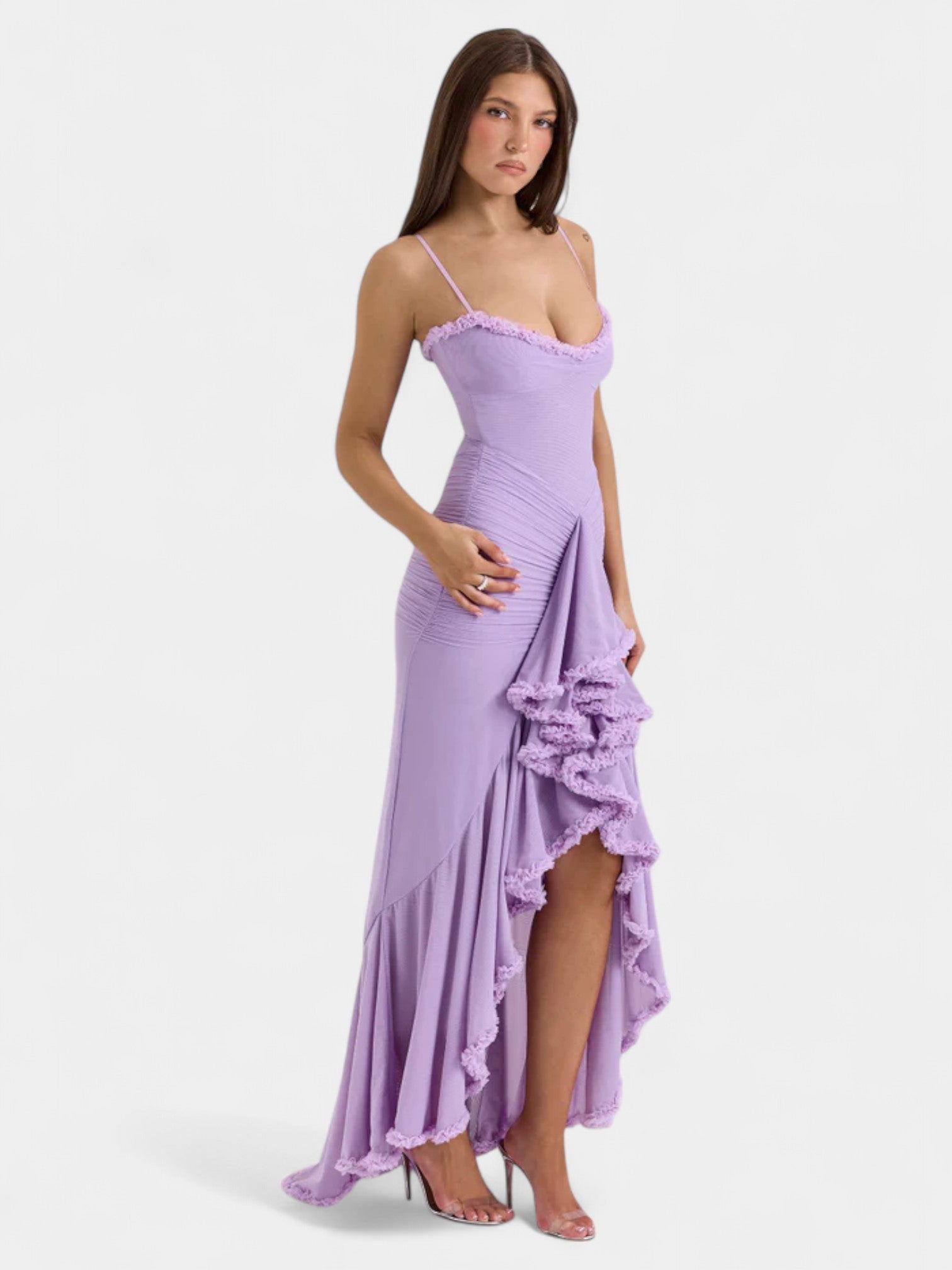 ARIELA MAXI DRESS - LAVENDAR