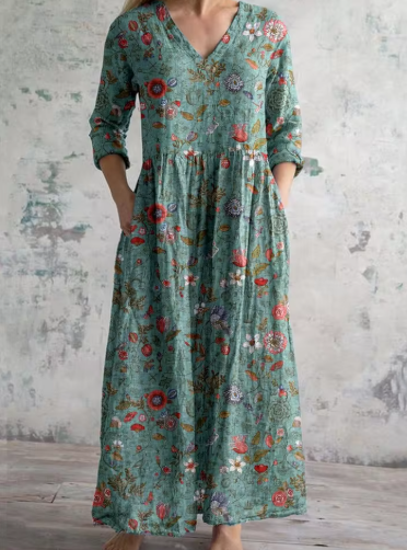 Celestine | Dress with floral print