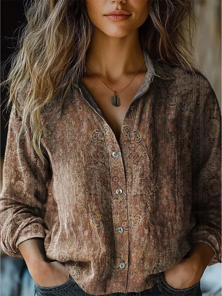 Sarah | Retro Blouse