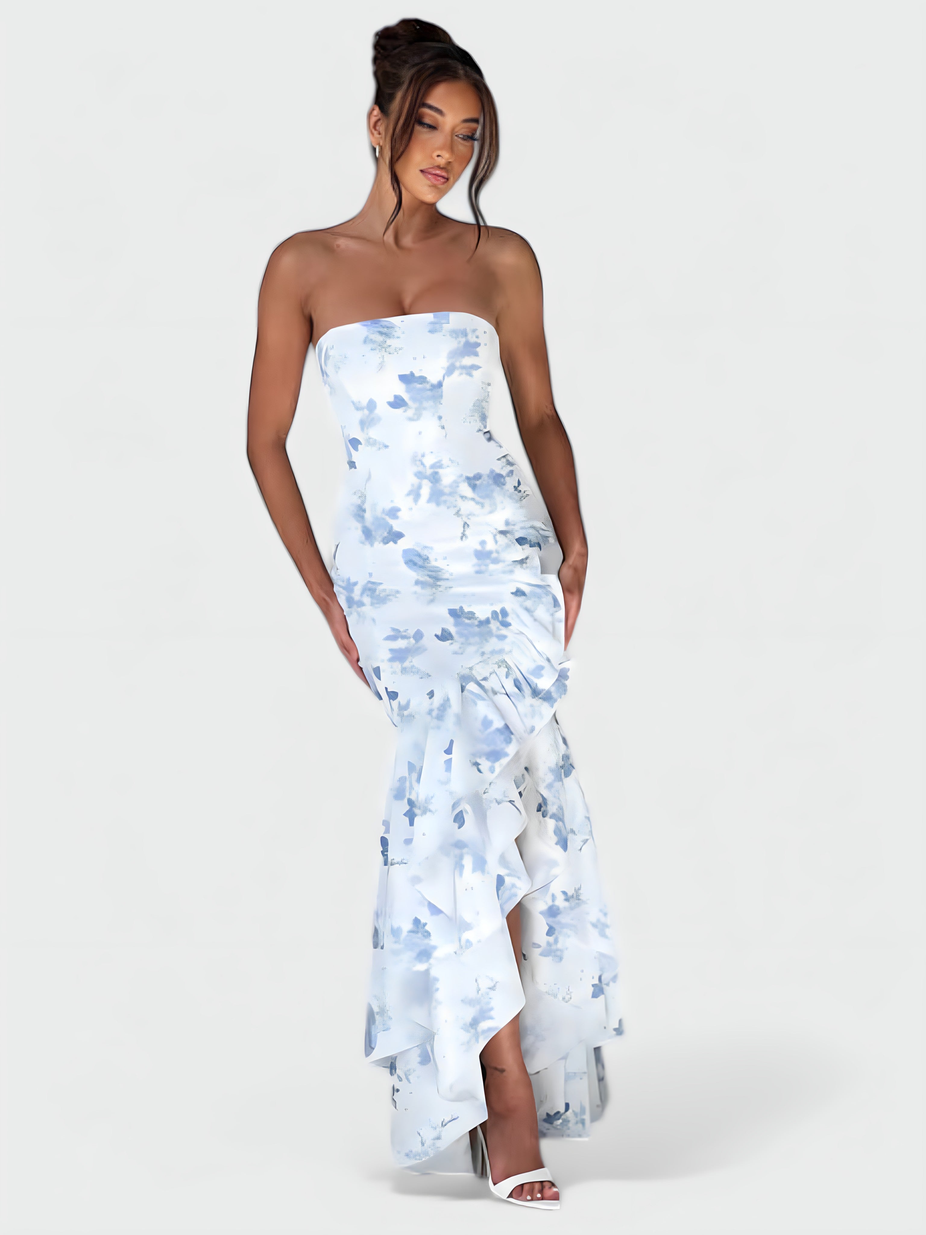 VANESSA MAXI DRESS - BLUSH