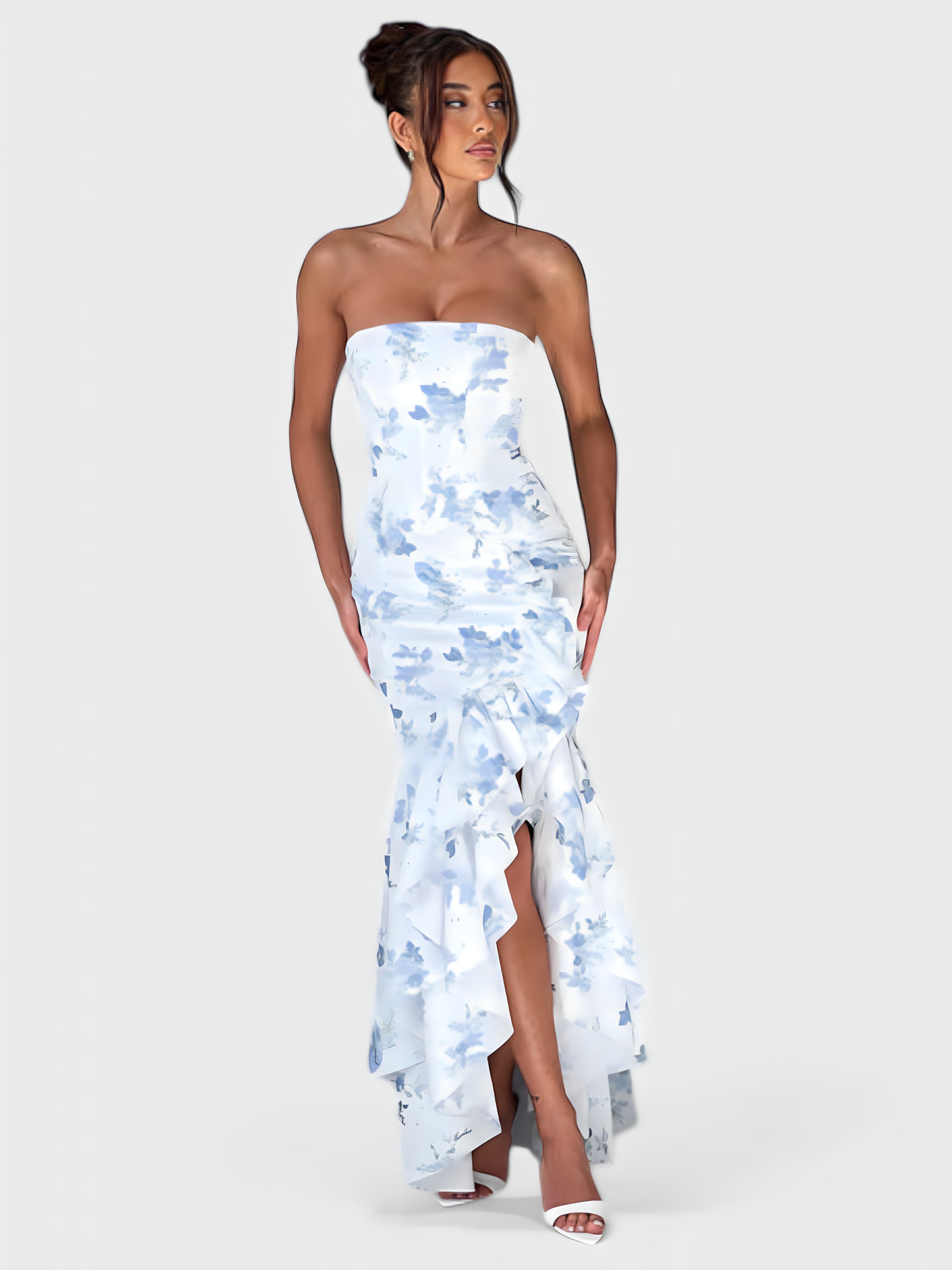 VANESSA MAXI DRESS - BLUSH