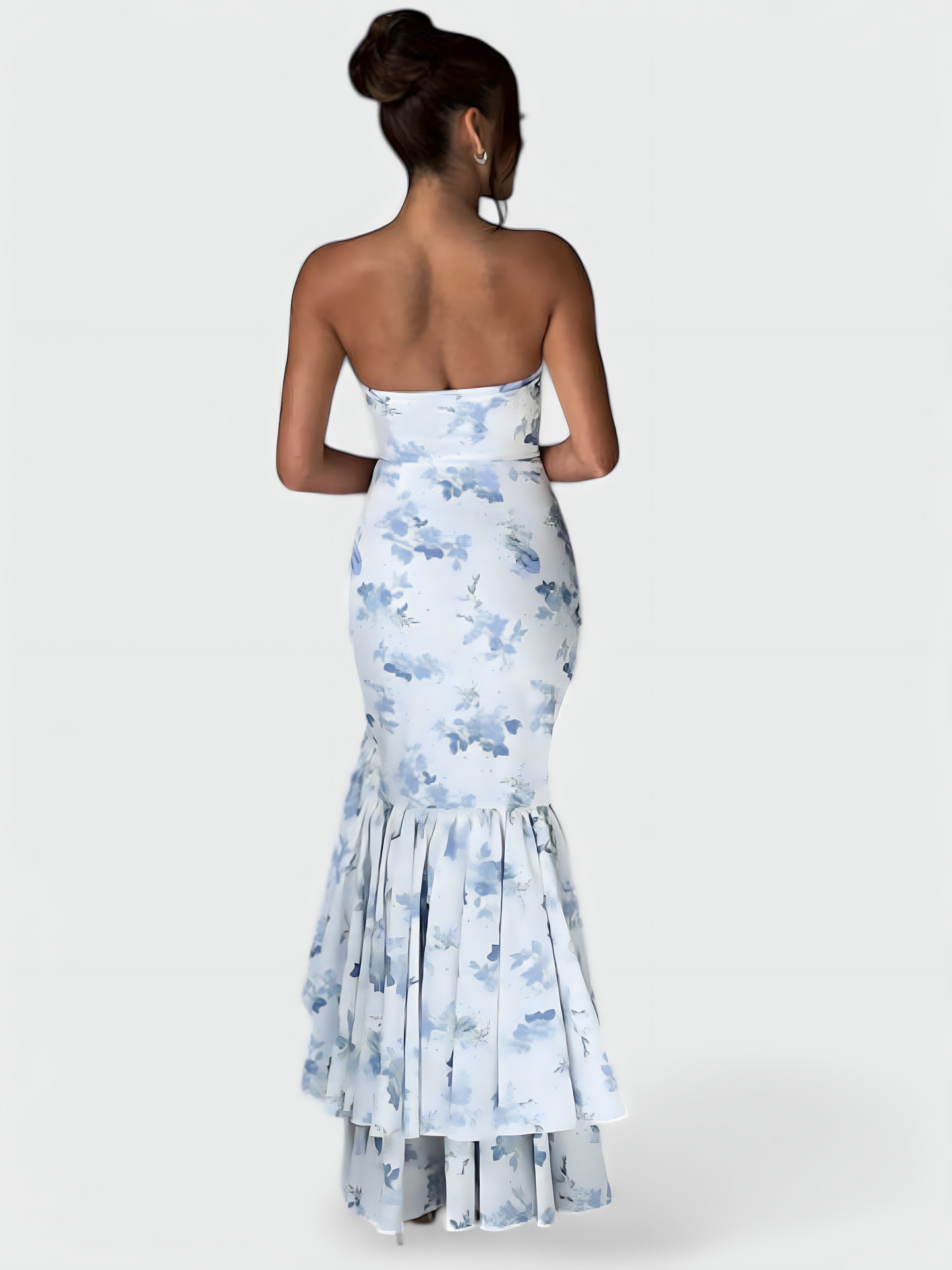 VANESSA MAXI DRESS - WINE RED