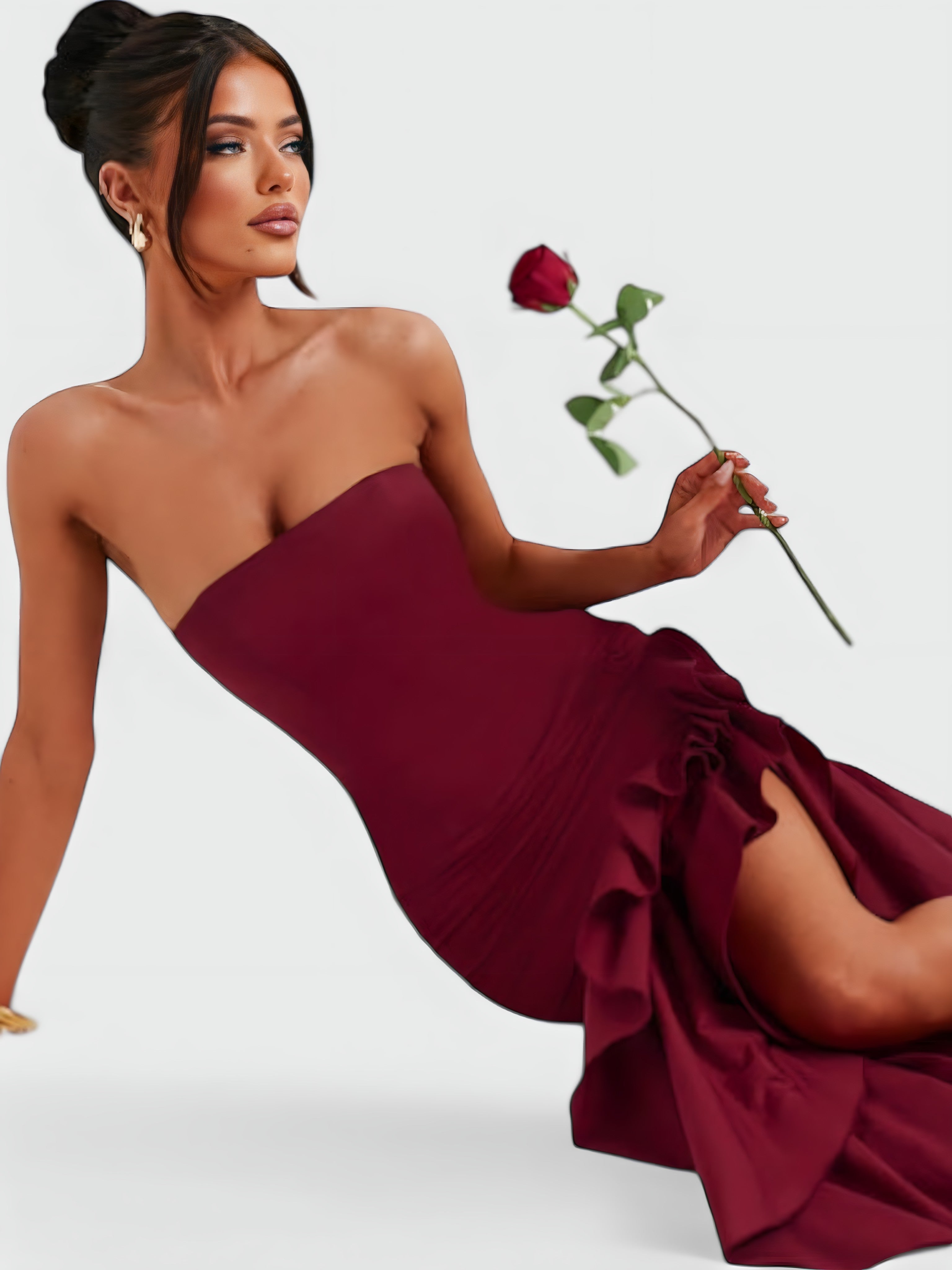 VANESSA MAXI DRESS - BLUSH