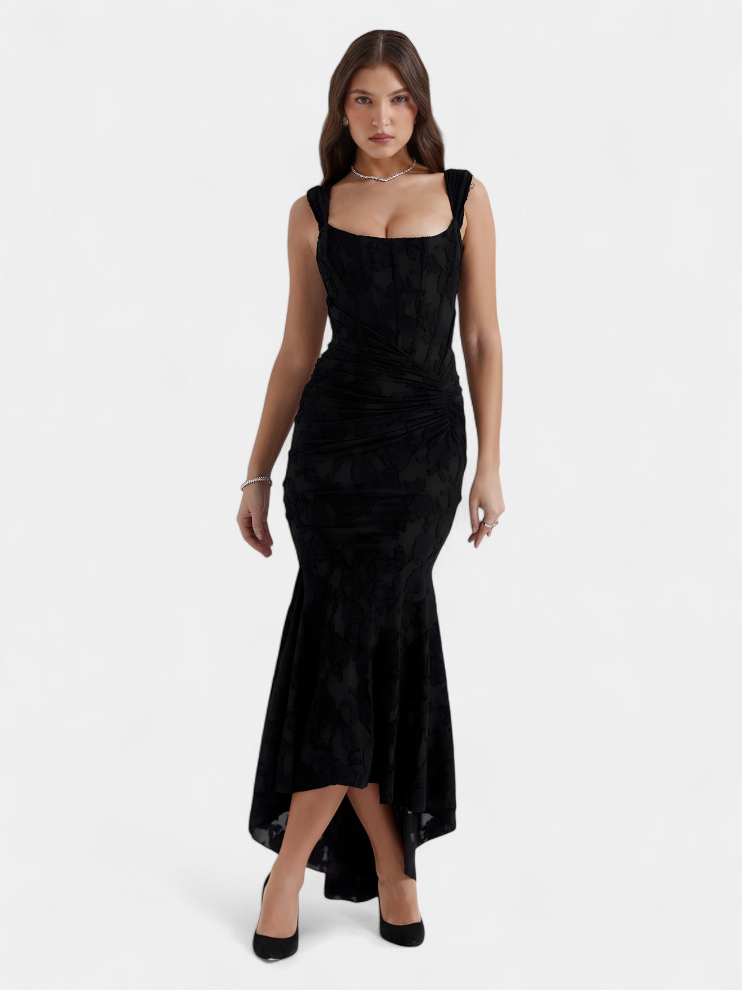 TINA MAXI DRESS - BABY BLUE