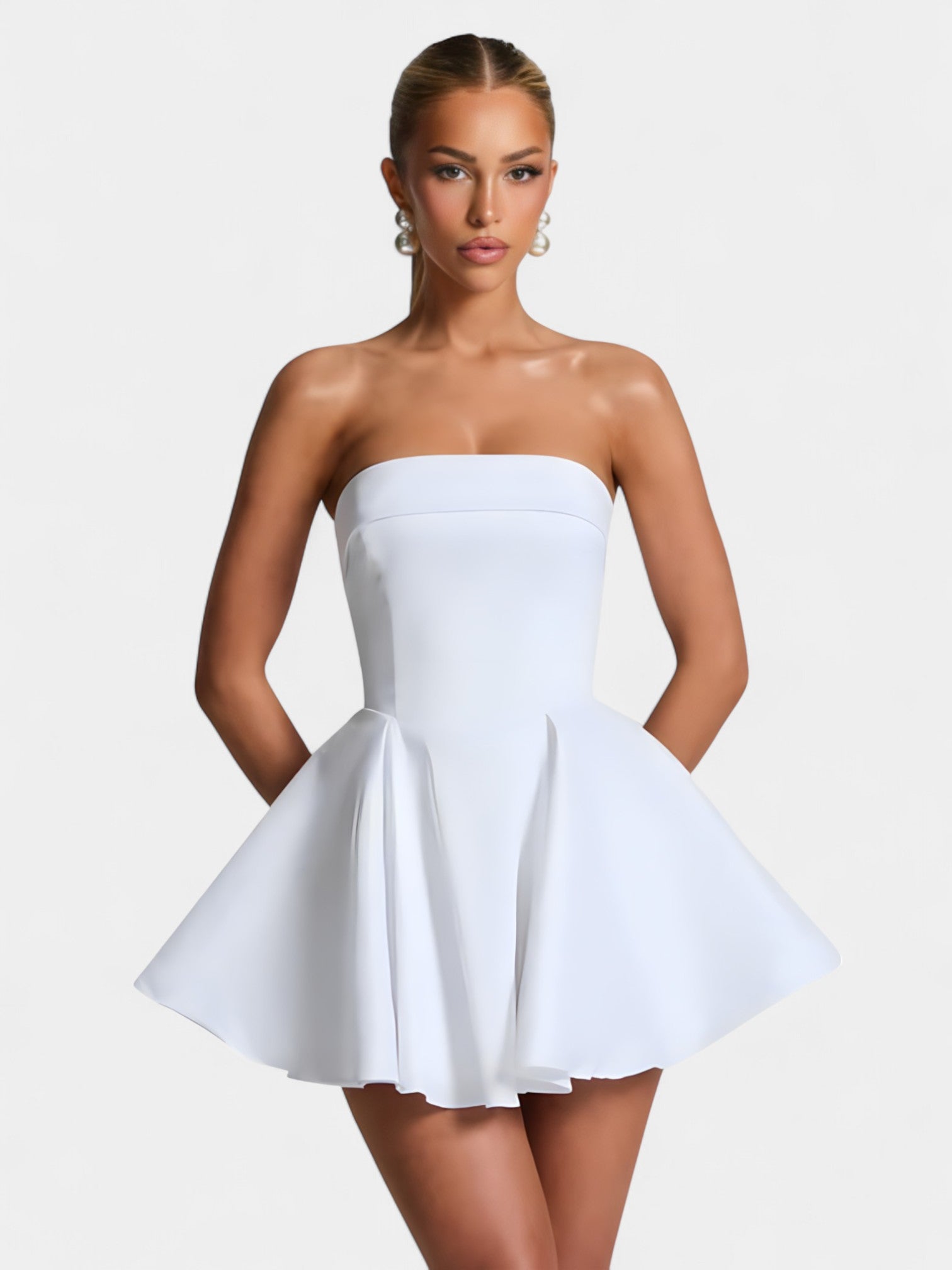 VELINA MINI DRESS - IVORY