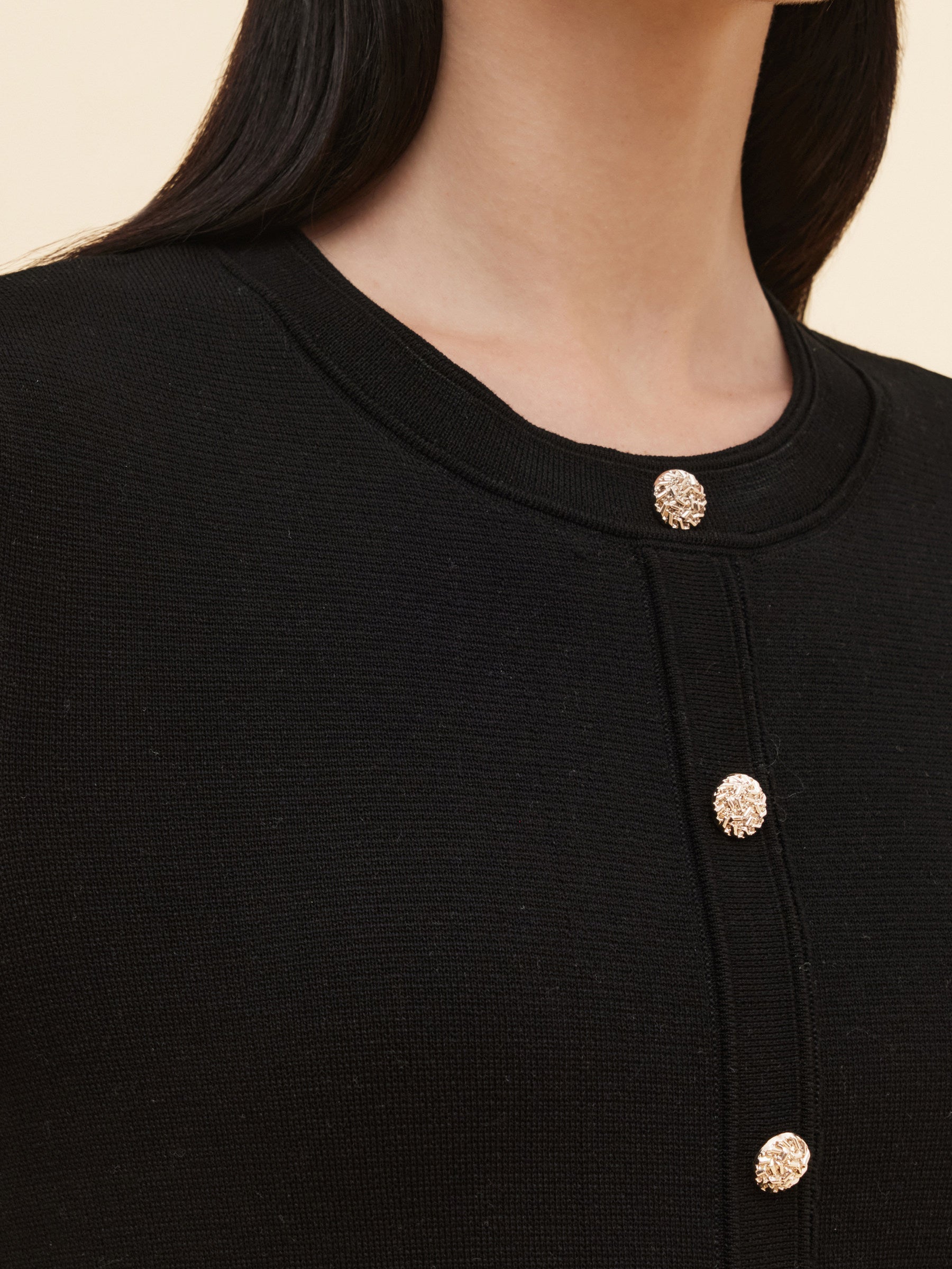 Camille | Tencel Blend Knit Mini Dress
