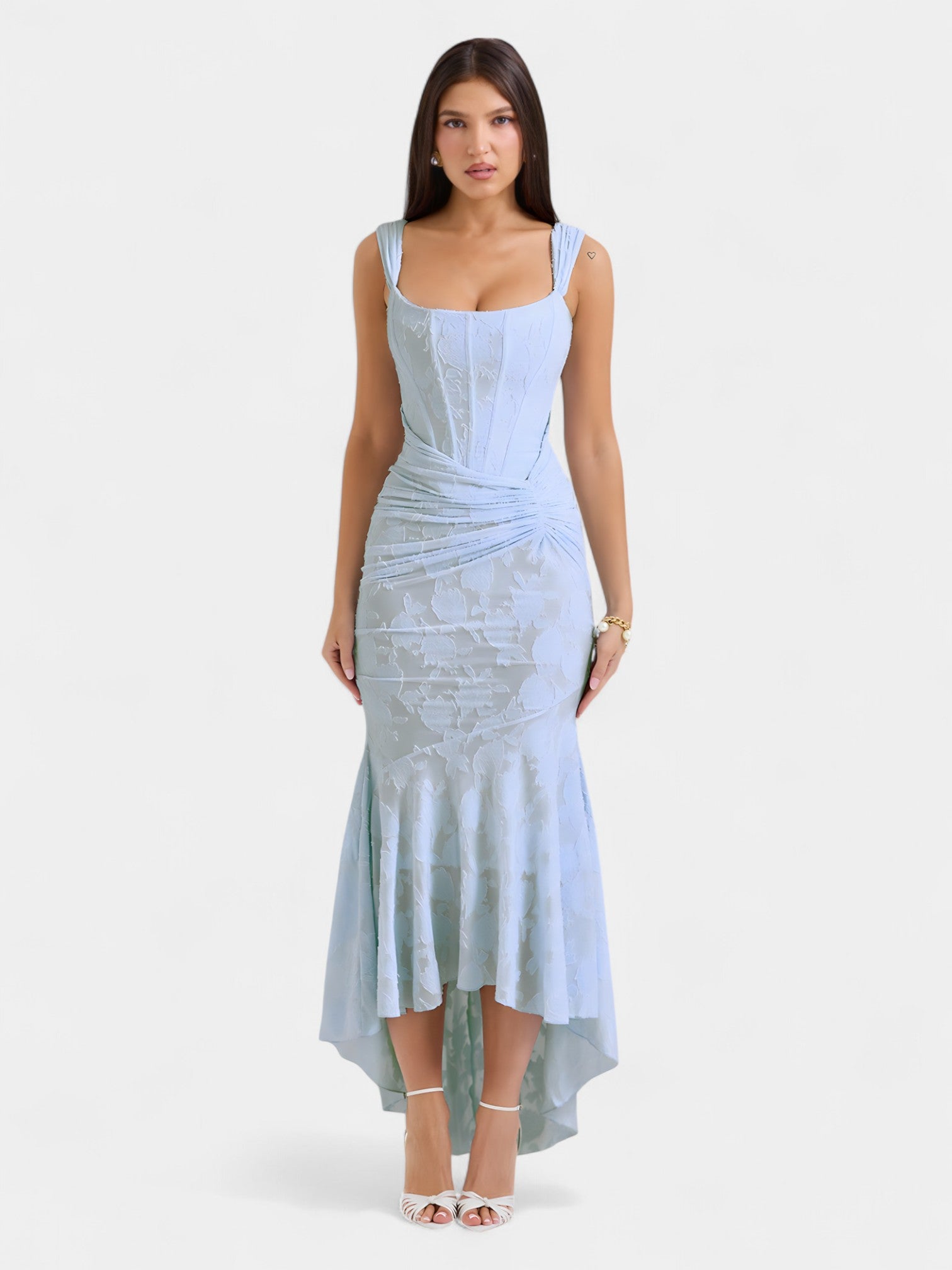 TINA MAXI DRESS - BABY BLUE