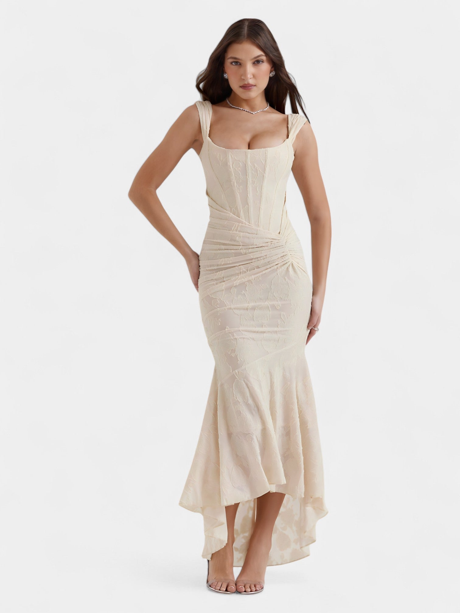 TINA MAXI DRESS - BABY BLUE