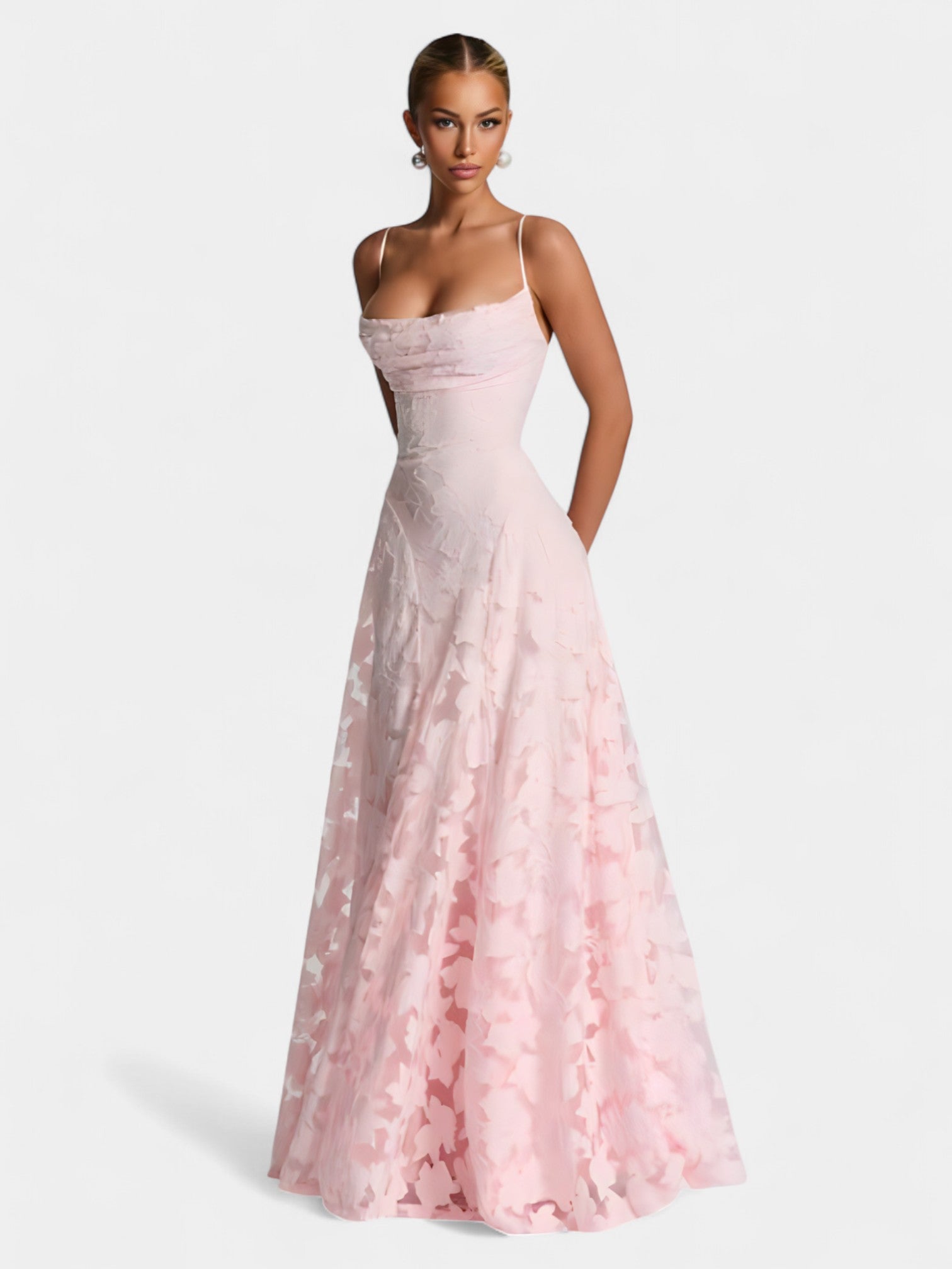 ADALIA MAXI DRESS - BLUSH
