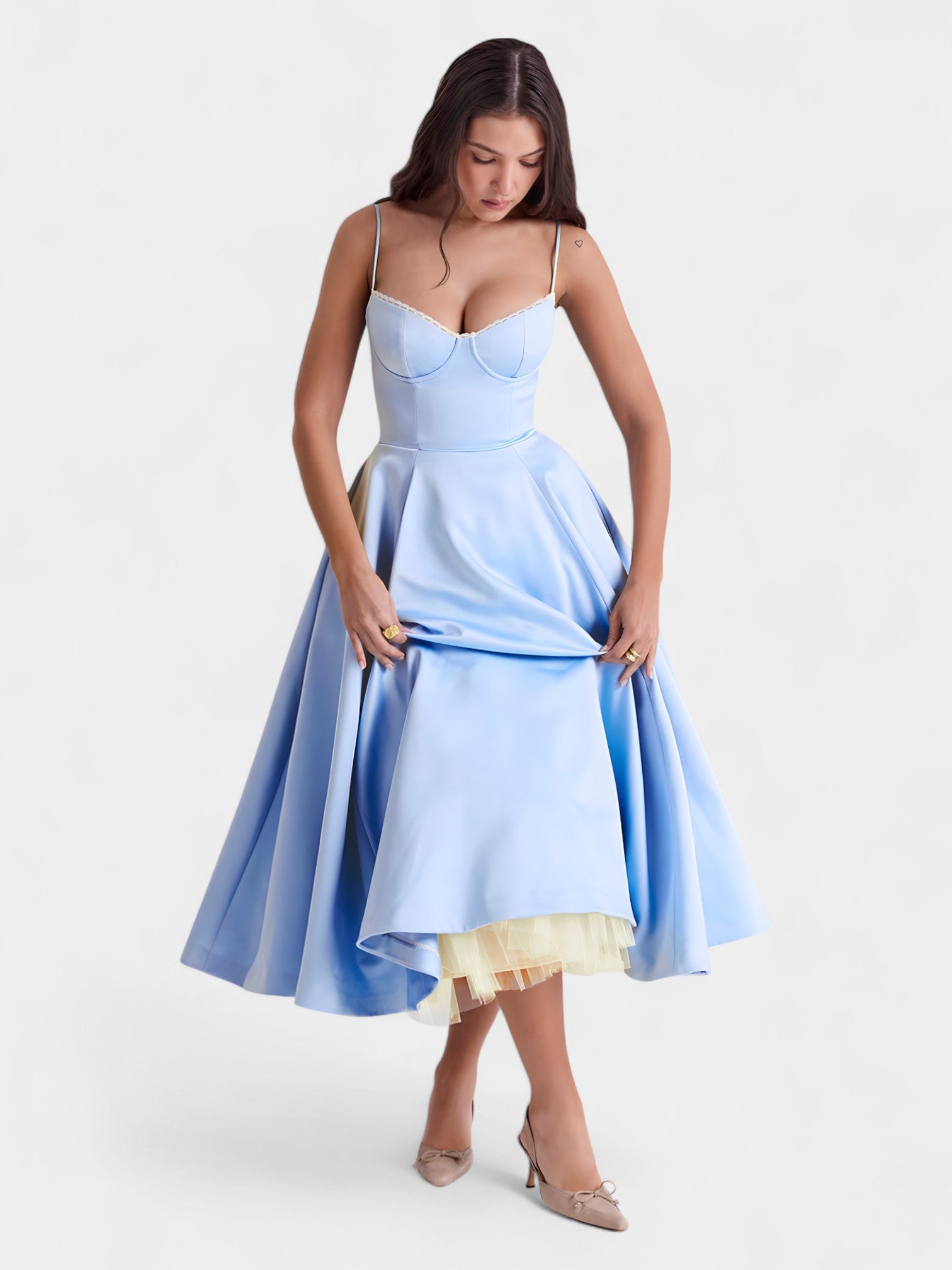 LUCIELLE MIDI DRESS