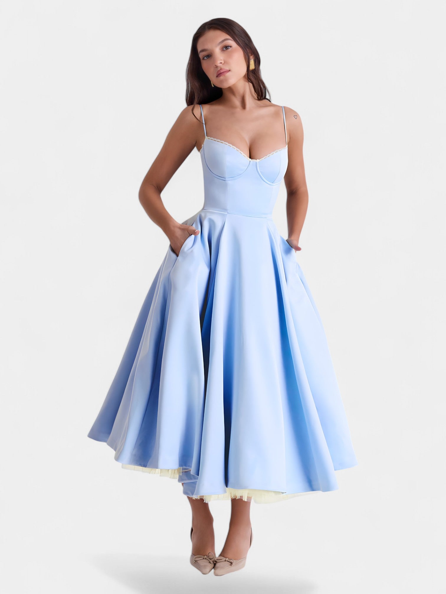 LUCIELLE MIDI DRESS