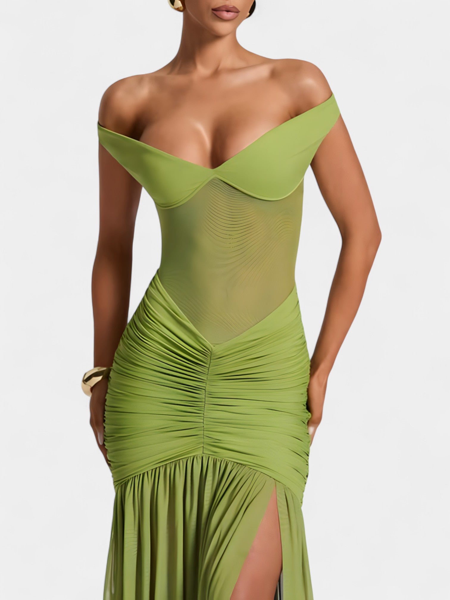 ALESSIA MAXI DRESS - BLACK