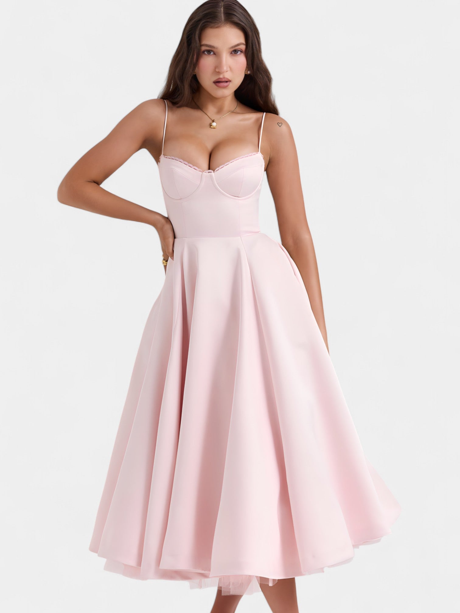 LUCIELLE MIDI DRESS