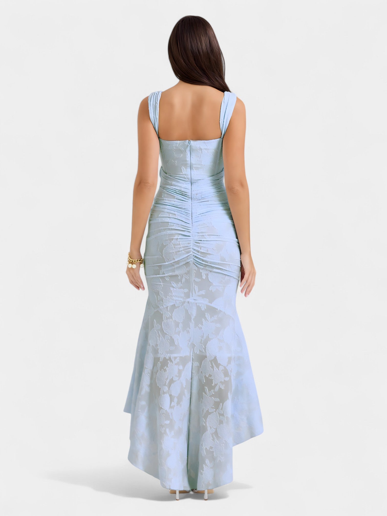 TINA MAXI DRESS - BABY BLUE