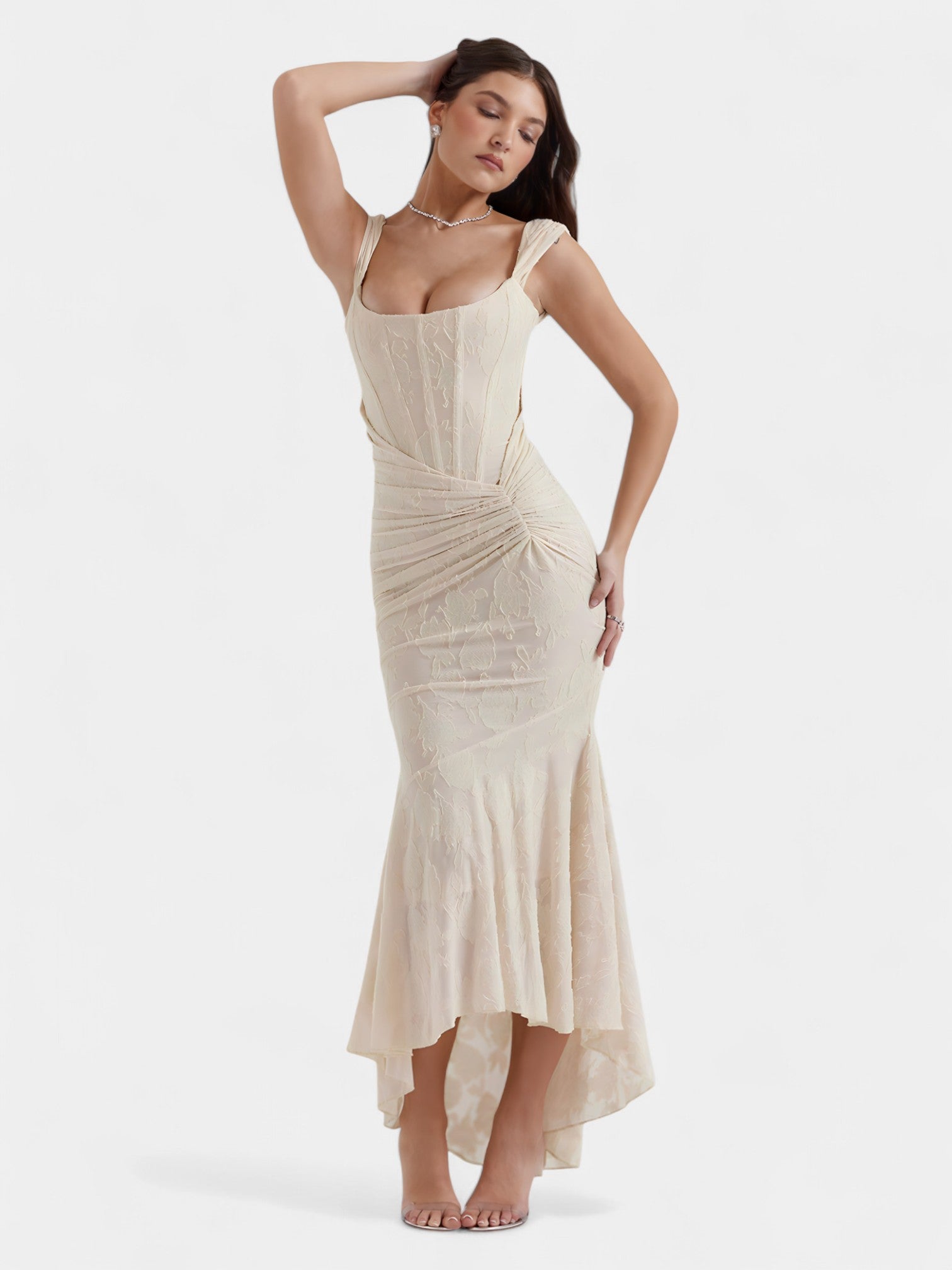 TINA MAXI DRESS - BABY BLUE