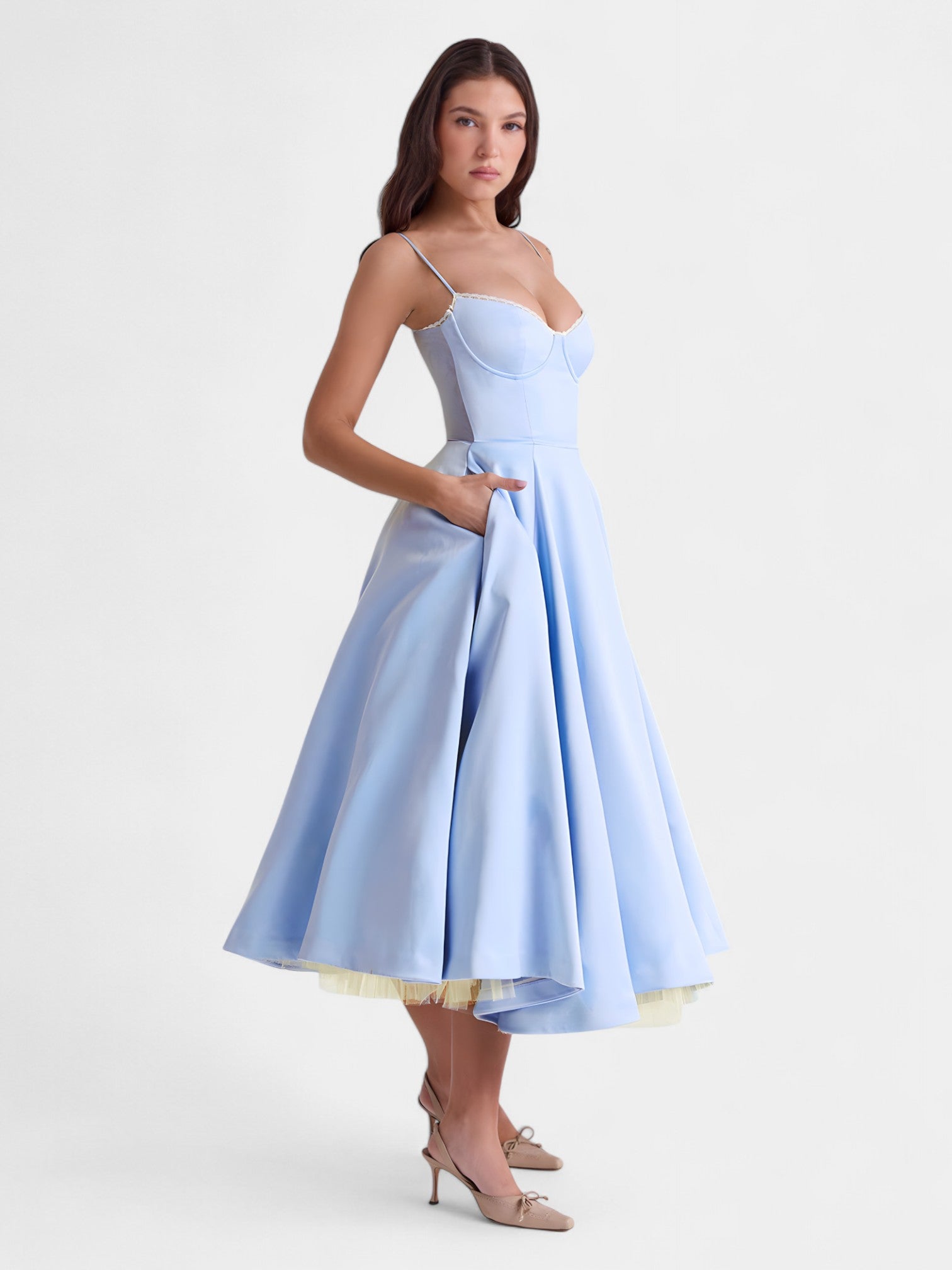 LUCIELLE MIDI DRESS