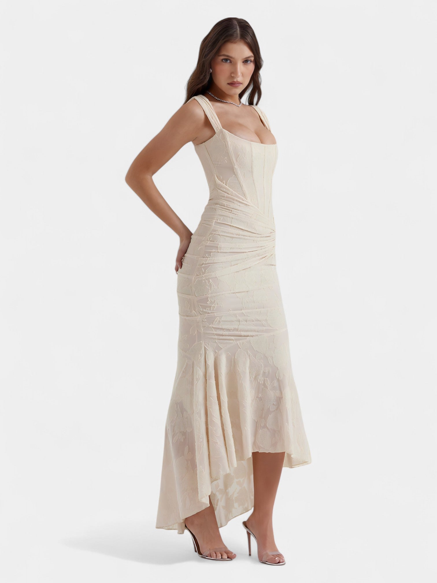 TINA MAXI DRESS - BABY BLUE