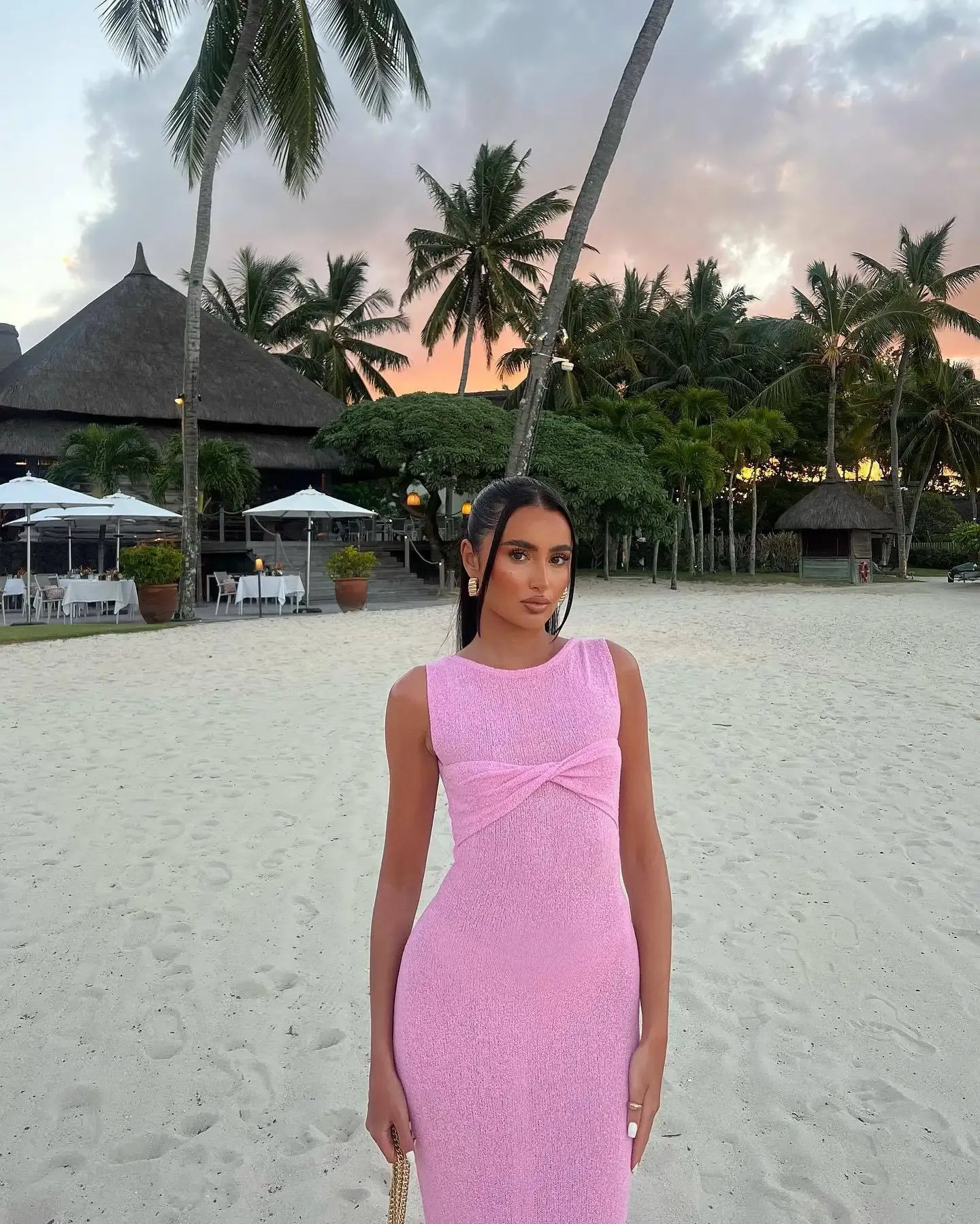 LYON KNITTED MAXI DRESS