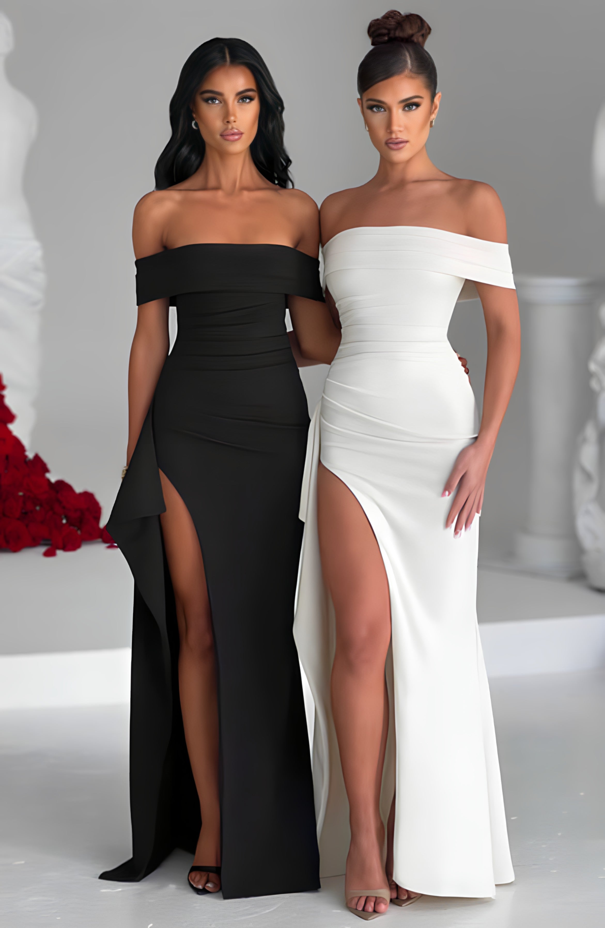 ARIZONA MAXI DRESS - IVORY