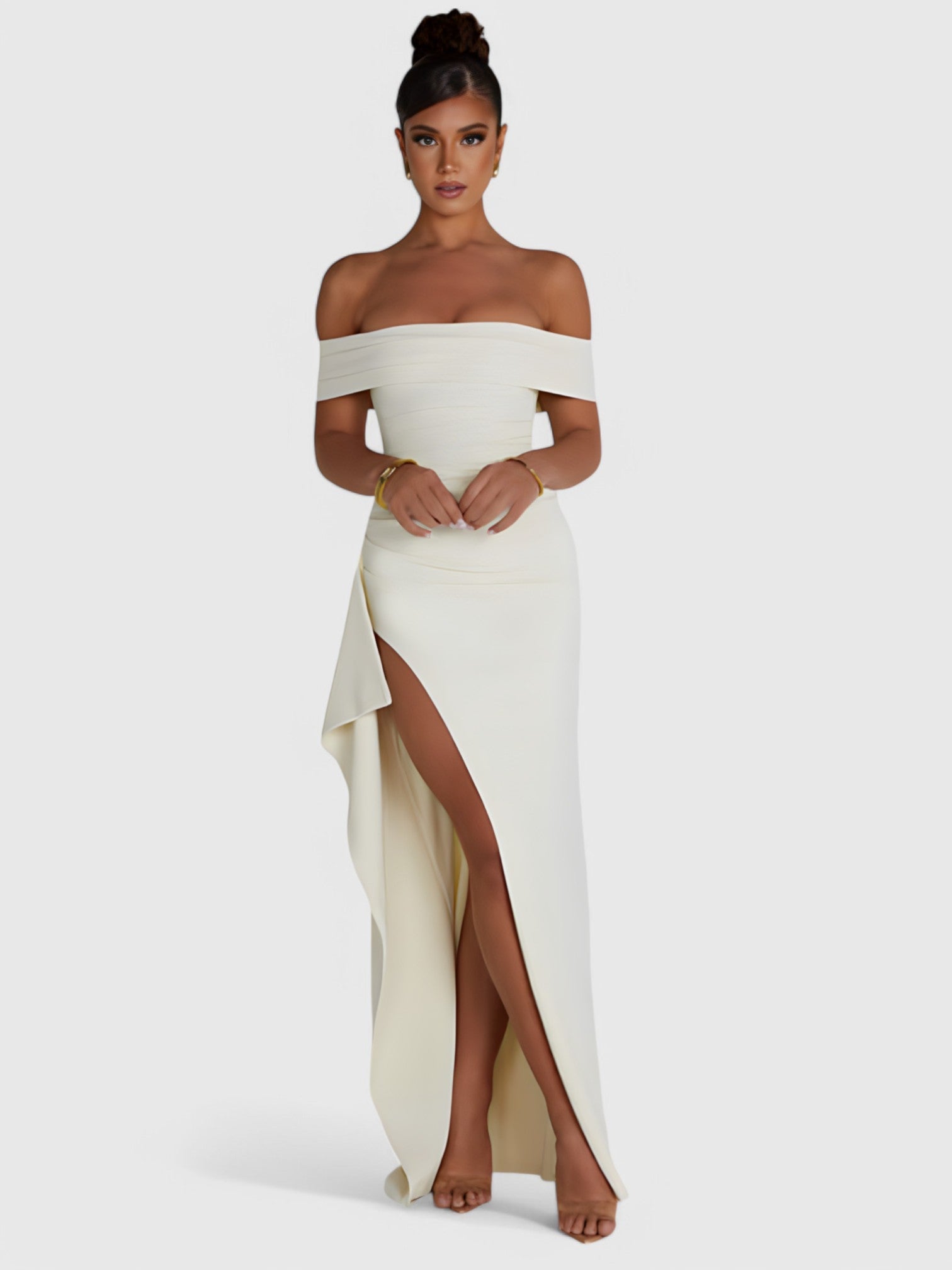 ARIZONA MAXI DRESS - IVORY