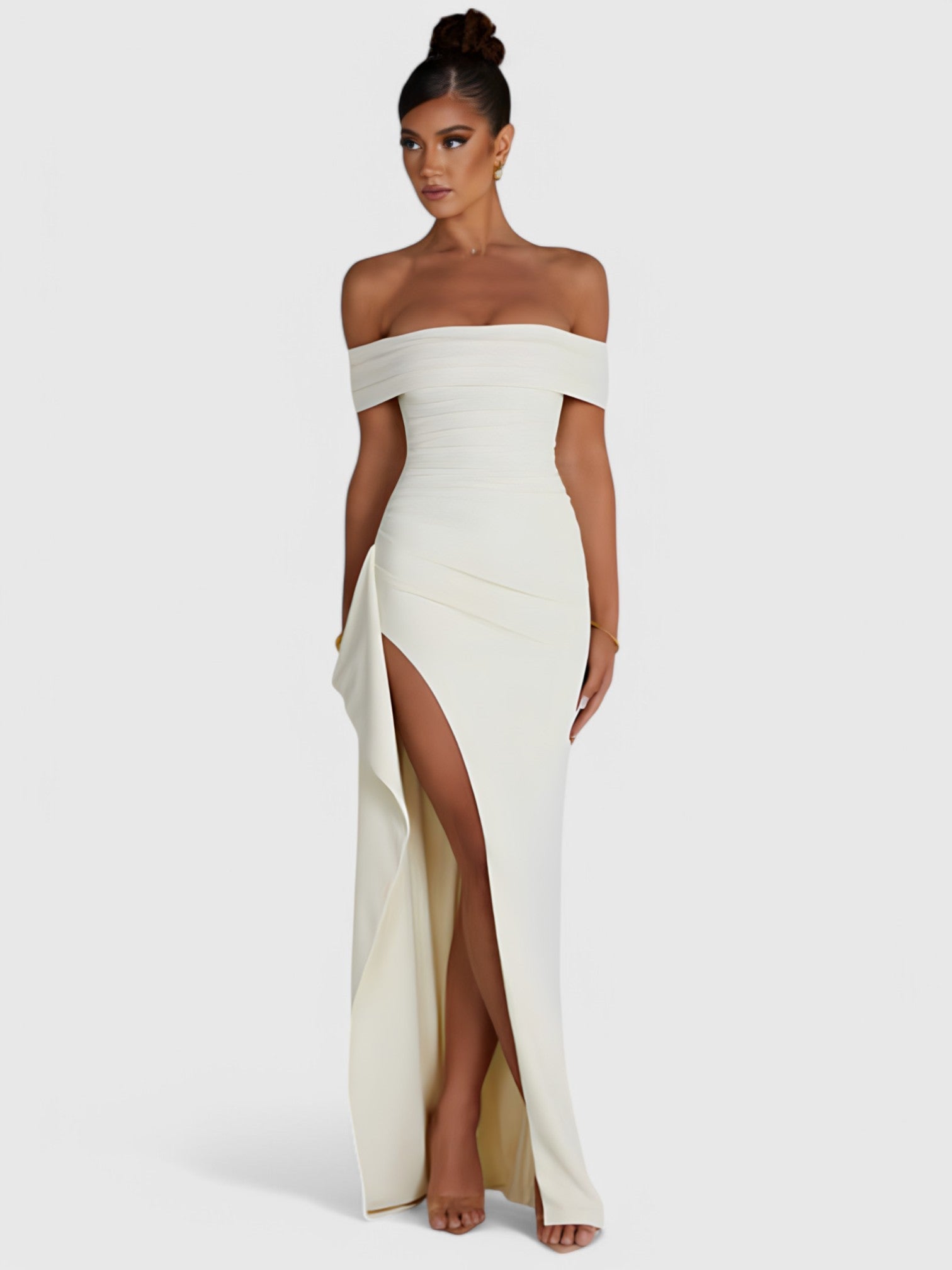 ARIZONA MAXI DRESS - IVORY