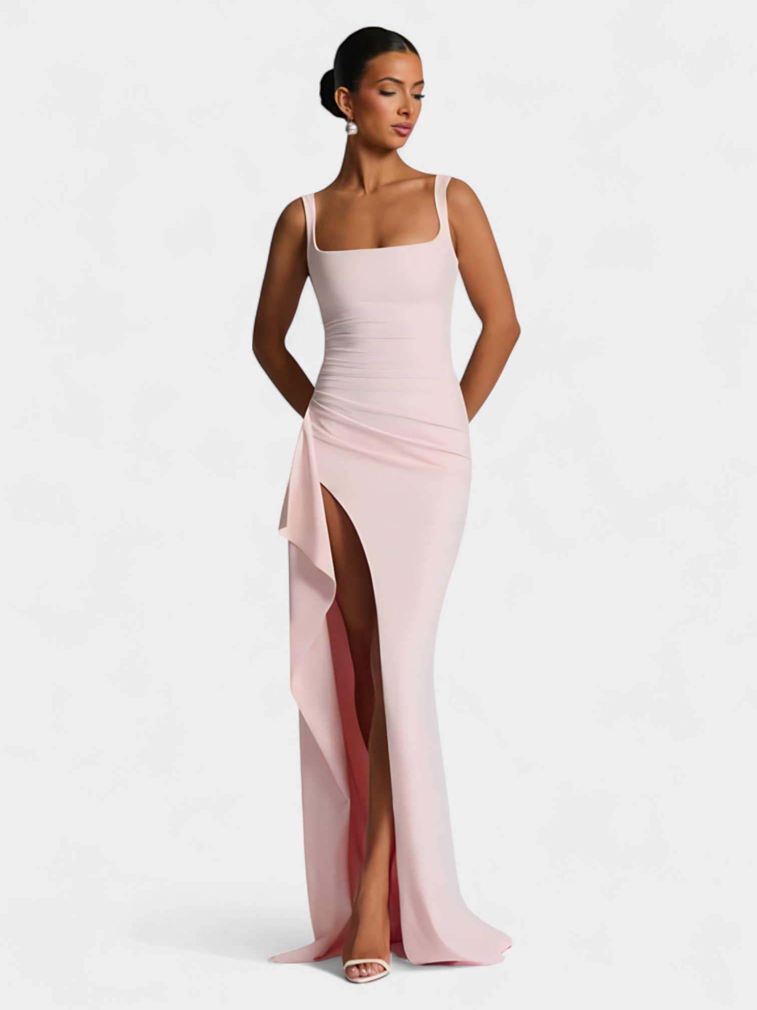 KALENA MAXI DRESS - LEMON