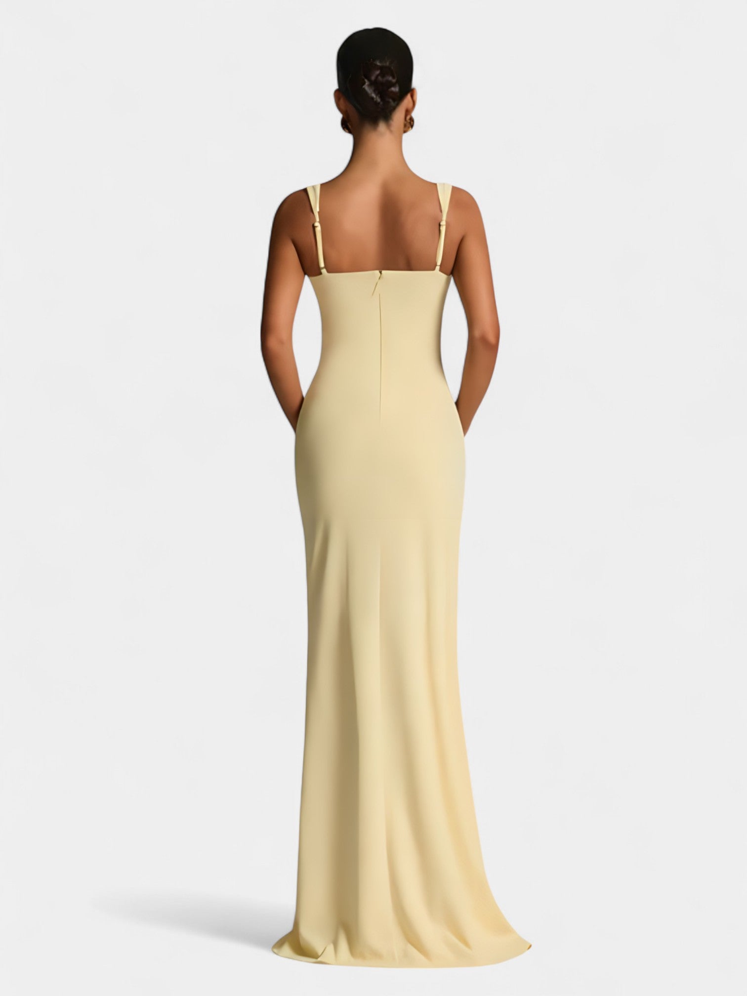 KALENA MAXI DRESS - LEMON