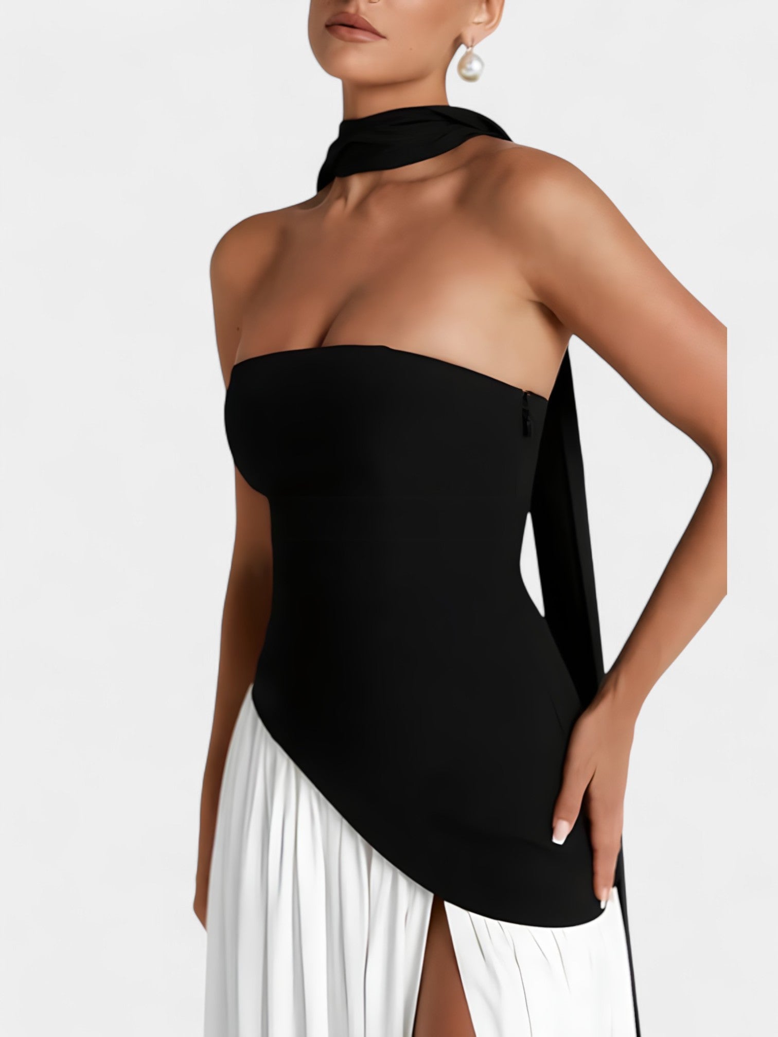 LIBERTY MAXI DRESS - COFFEE