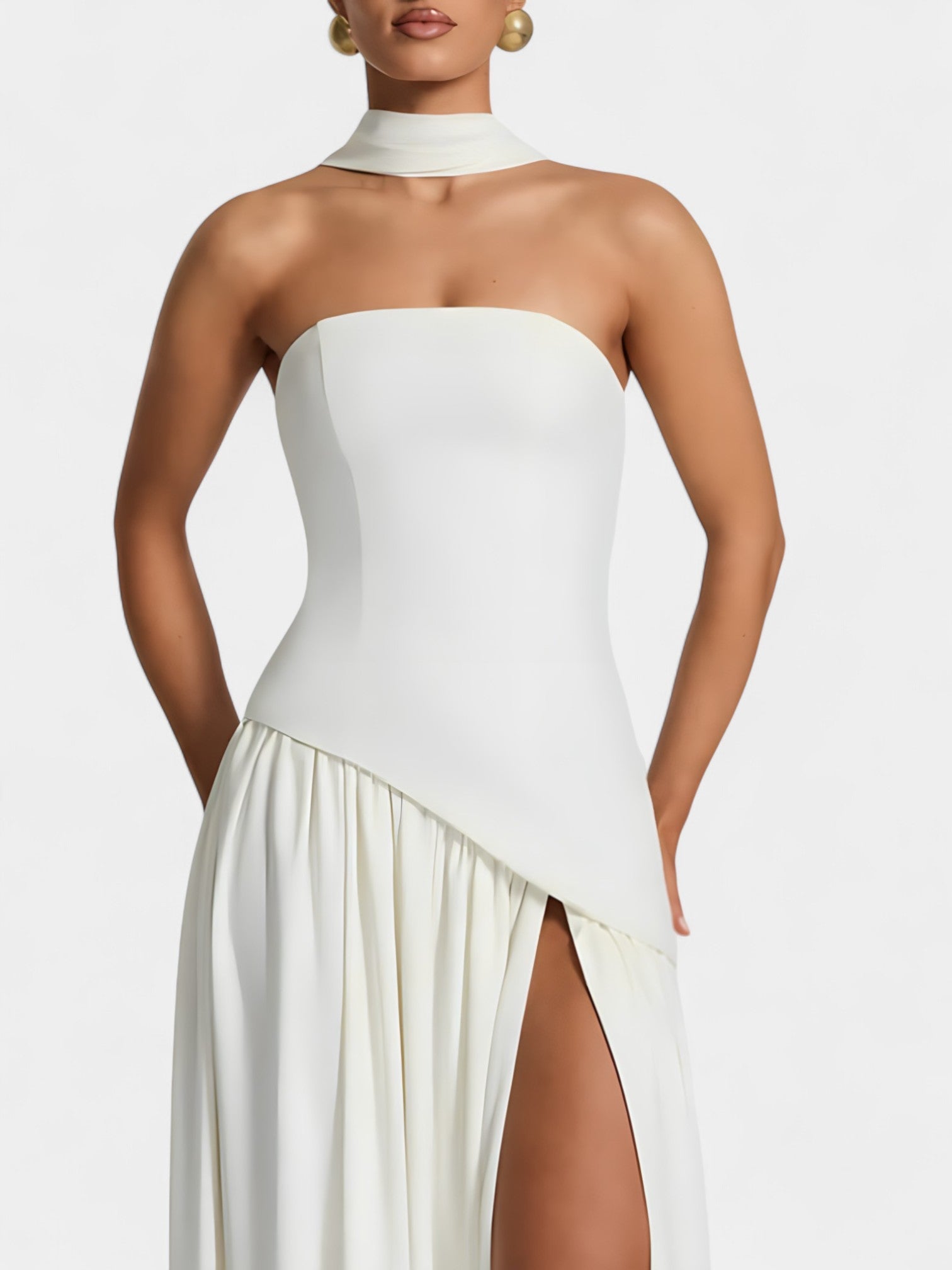 LIBERTY MAXI DRESS - COFFEE