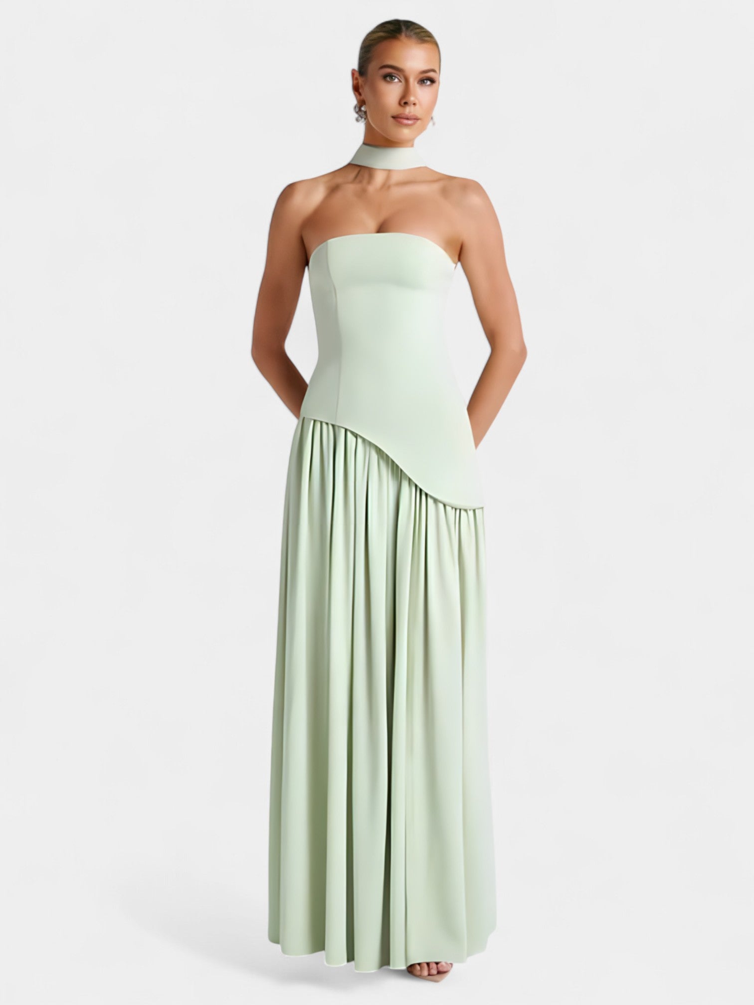 LIBERTY MAXI DRESS - COFFEE