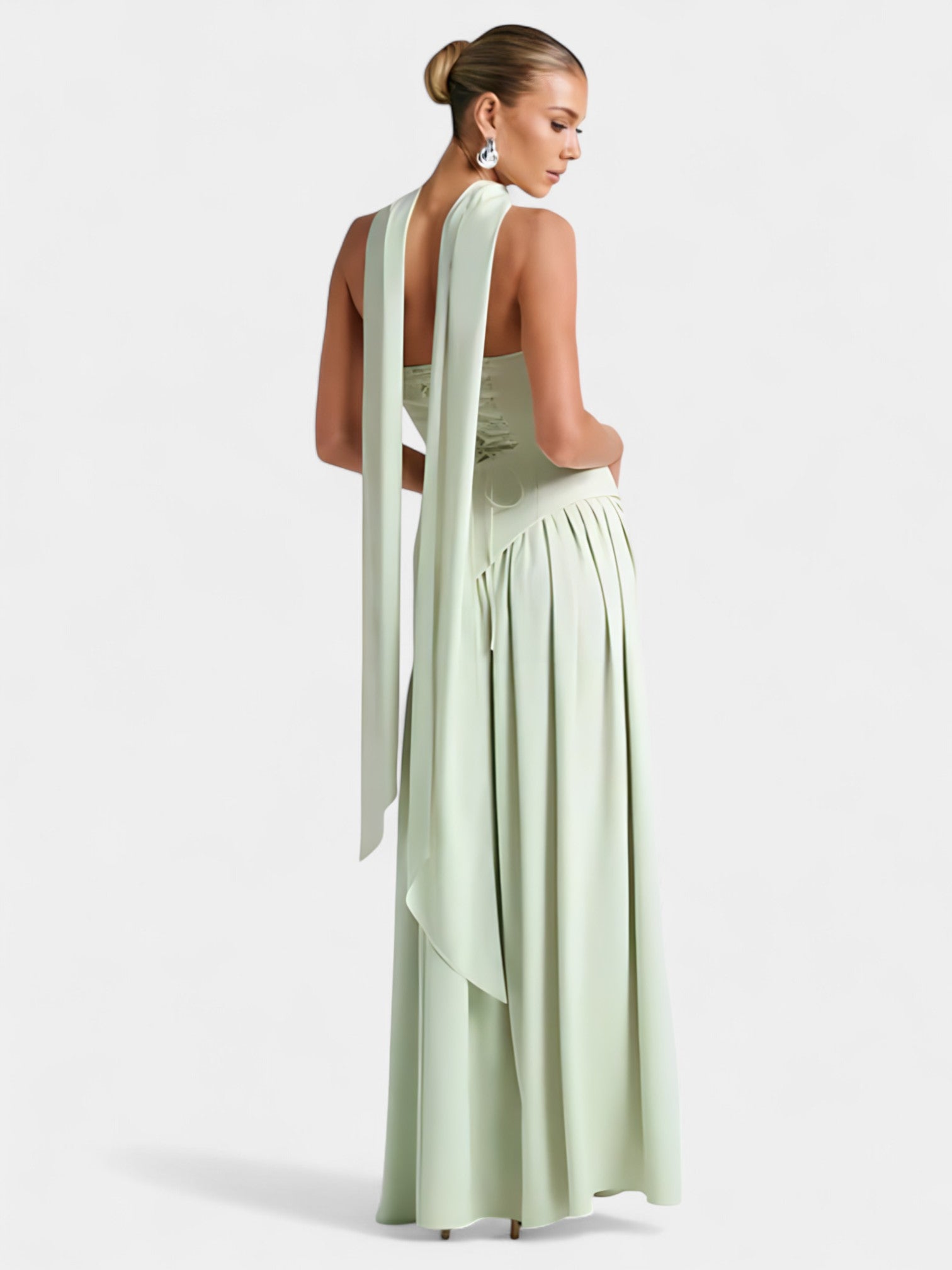 LIBERTY MAXI DRESS - COFFEE