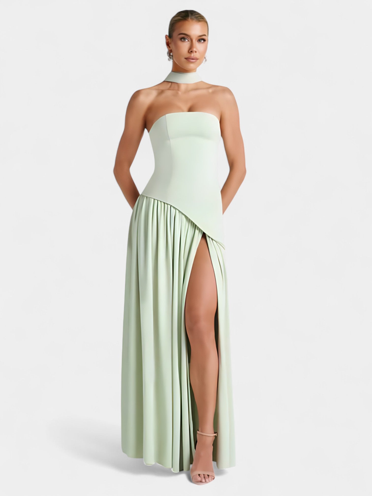 LIBERTY MAXI DRESS - COFFEE