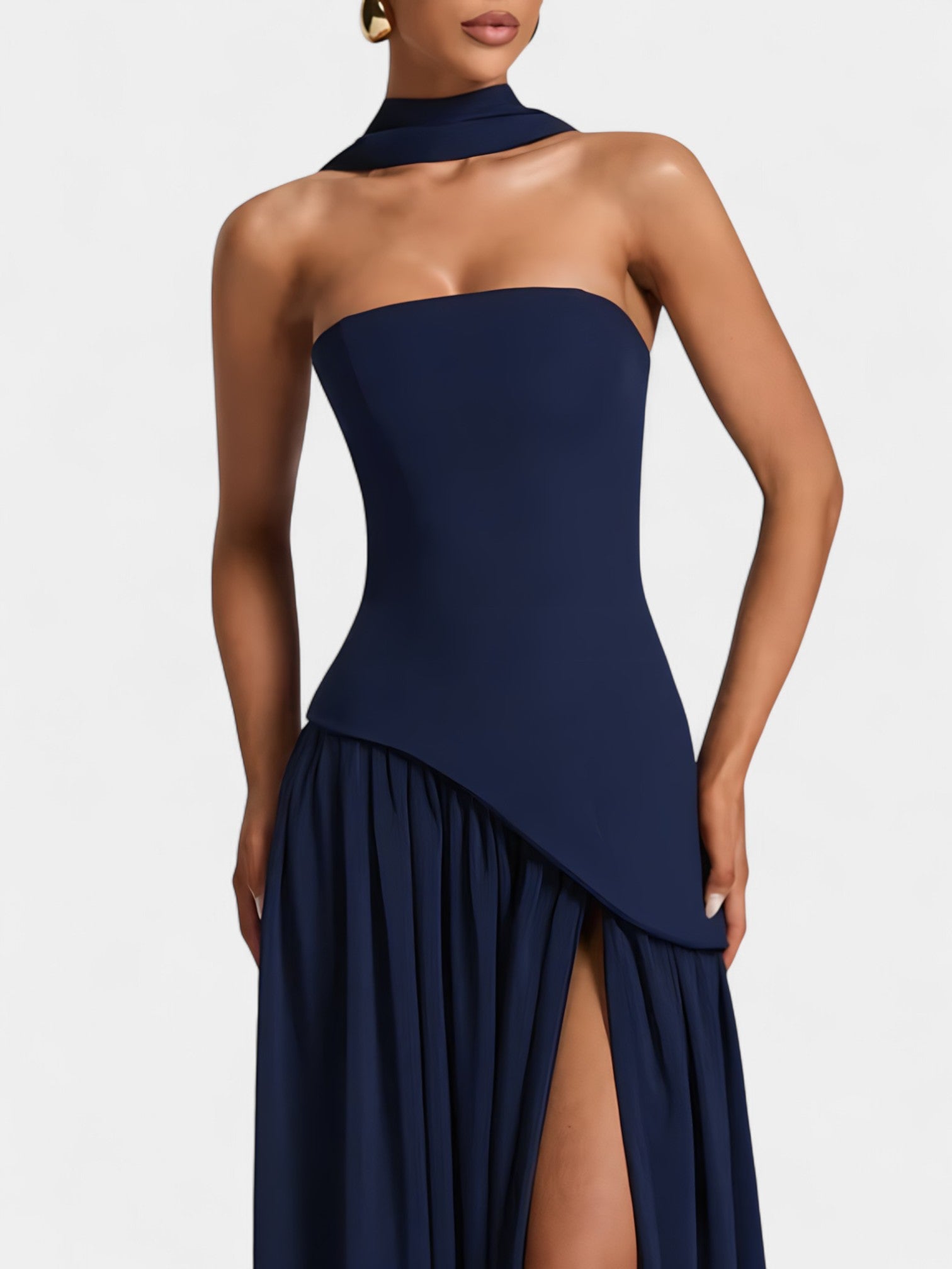 LIBERTY MAXI DRESS - COFFEE